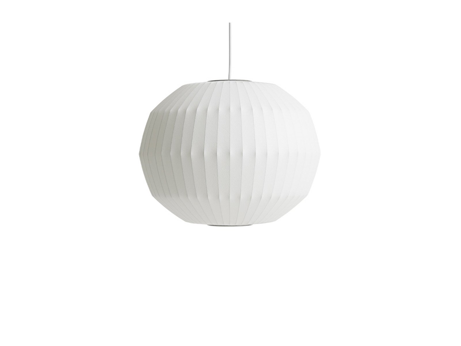 Nelson Angled Sphere Bubble Závěsné Světlo M Off-White - Herman Miller