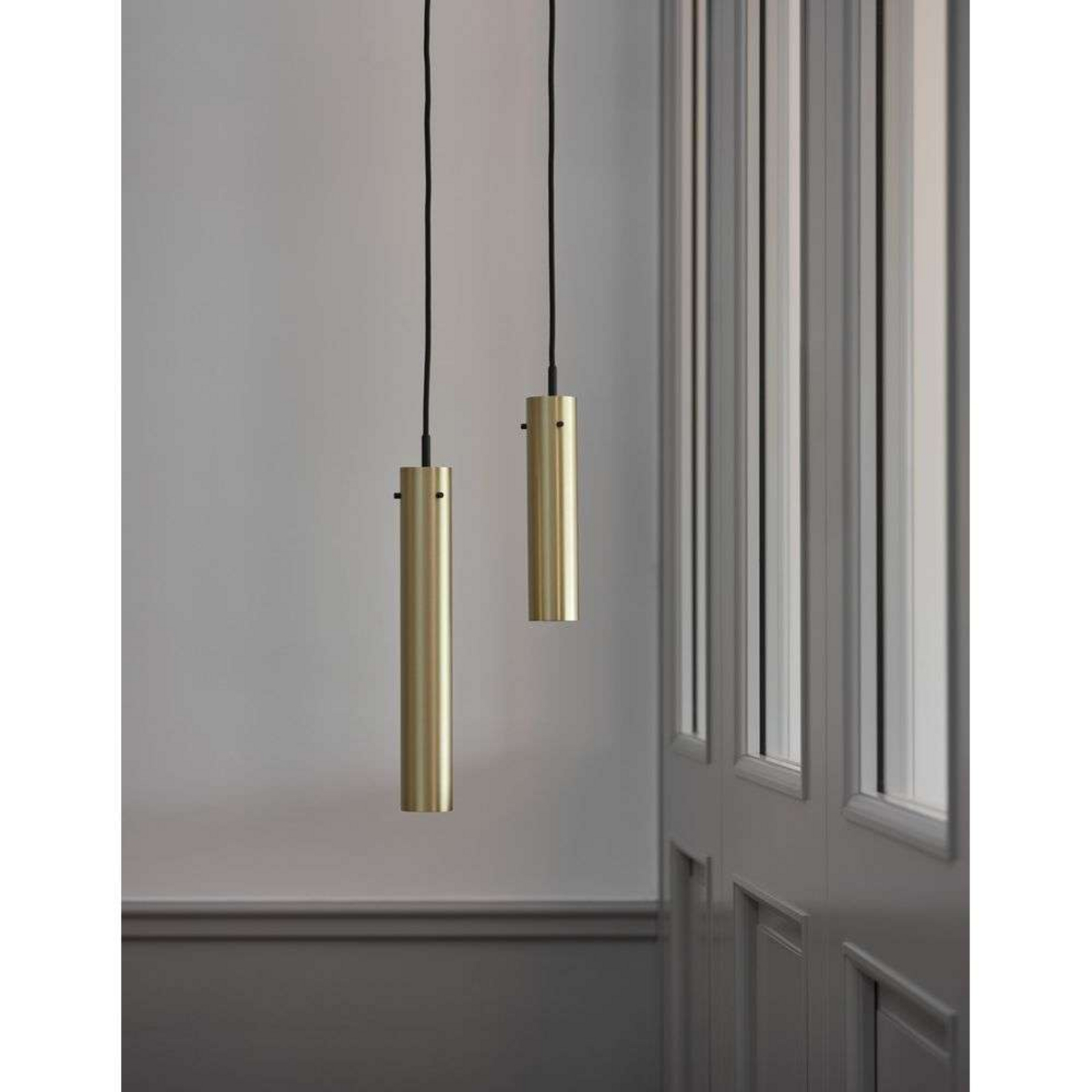 FM 2014 Lampada a Sospensione Ø5,5xH24 Solid Polished Brass - Frandsen