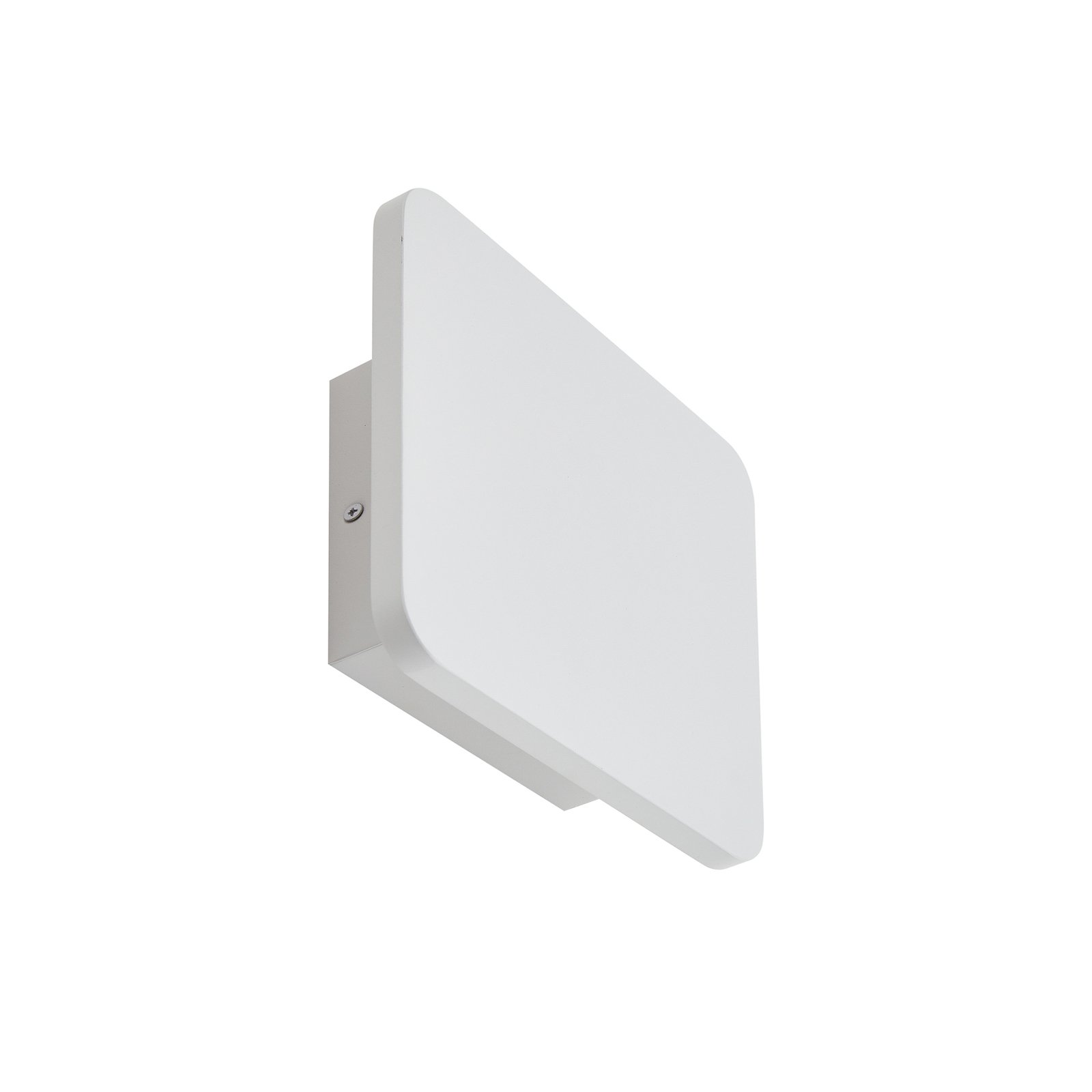 Lucande LED-Wandleuchte Elrik, weiß, 22 cm hoch, Metall