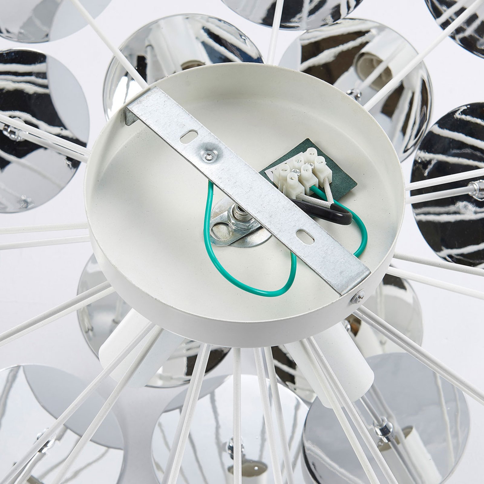 Kinan Stropní Lampa White/Chrome - Lindby