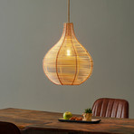 Hängeleuchte Bolita aus Holz