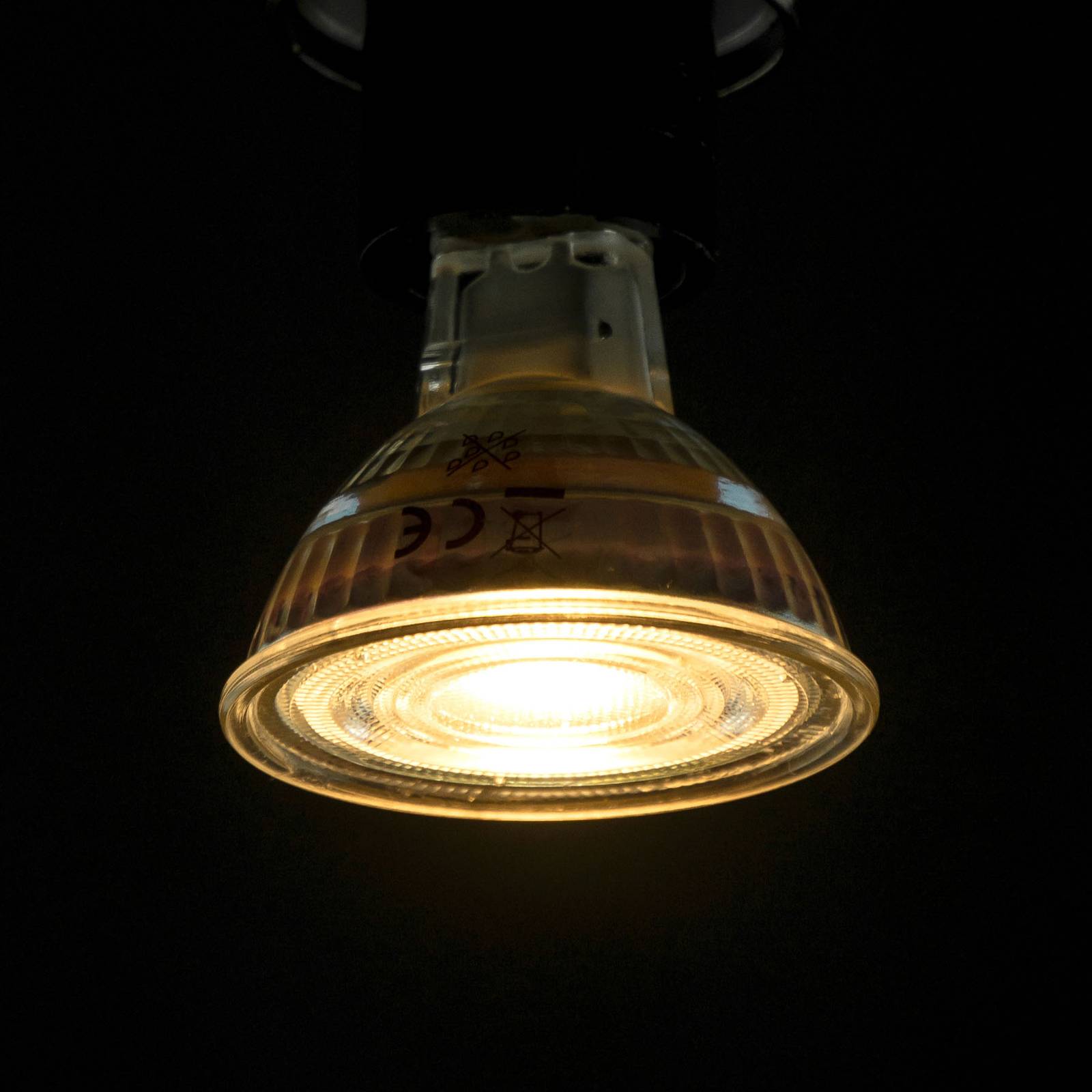 SEGULA réflecteur LED GU5,3 8 W 827 35° verre dim