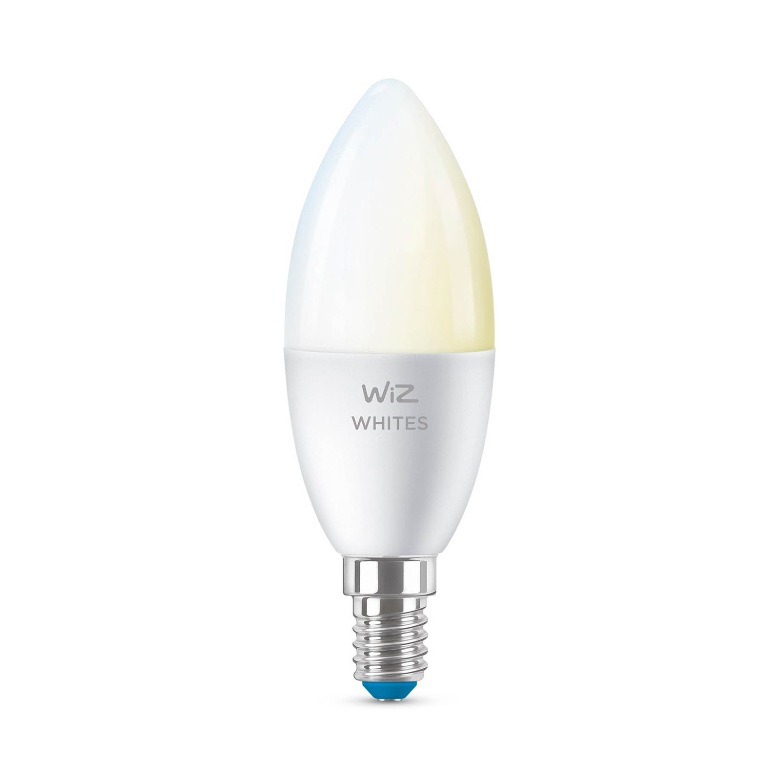 WiZ C37 LED-Lampe E14 4,9W Kerze matt CCT