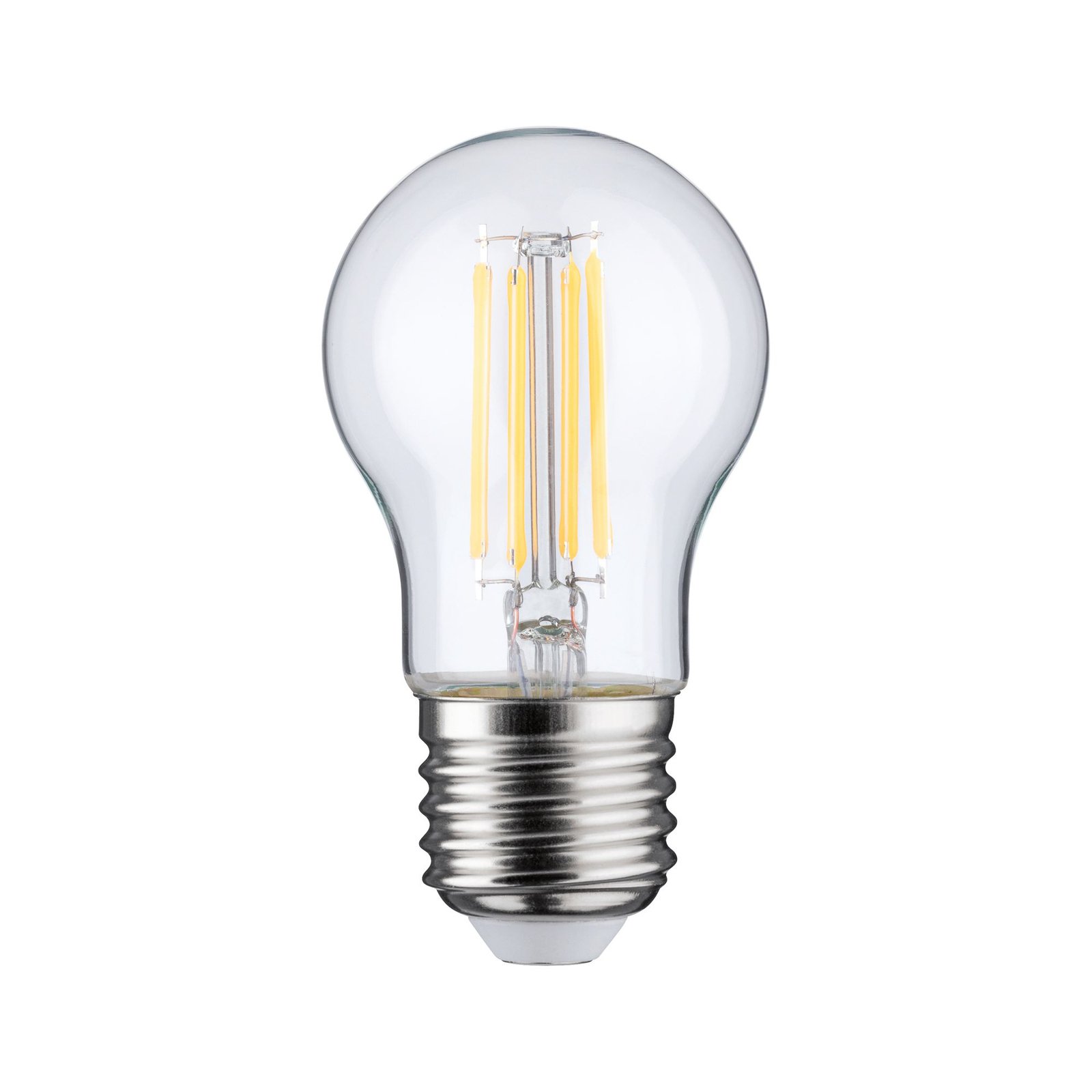 Pauleen Ampoule goutte LED, filament, E27, 6,5 W, claire, 2.700K