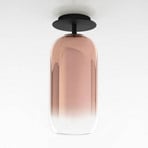 Artemide Gople ceiling lamp with glass shade