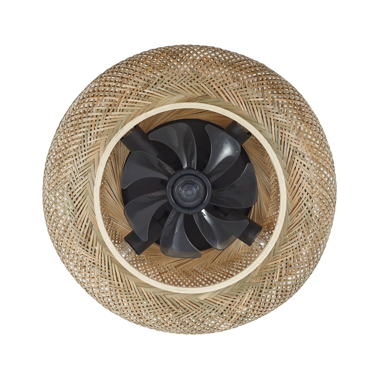 Wentylator sufitowy Cordie z lampką Ø 53 cm cichy DC - Lucande