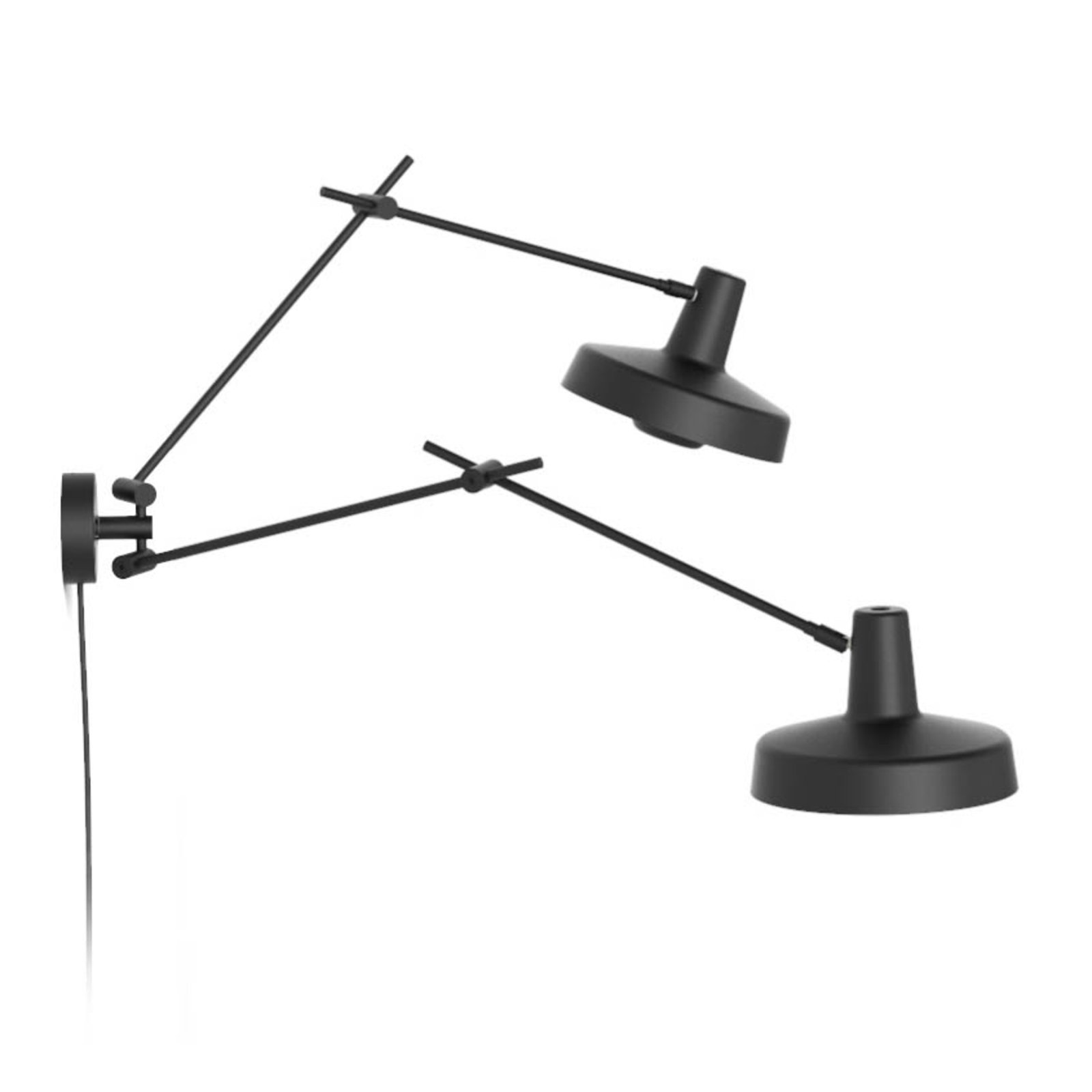 GRUPA Arigato 2-bulb wall light
