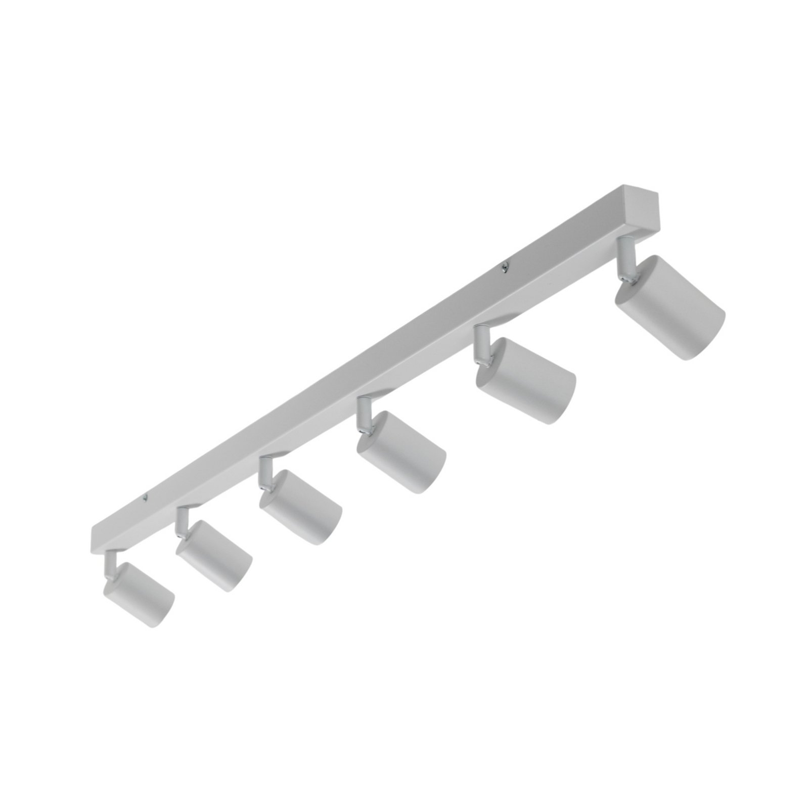 Ceiling spotlight Top, white, 127 cm, 6-bulb, metal, GU10 Ceiling spotlight Top, white, 127 cm, 6-bulb, metal, GU10