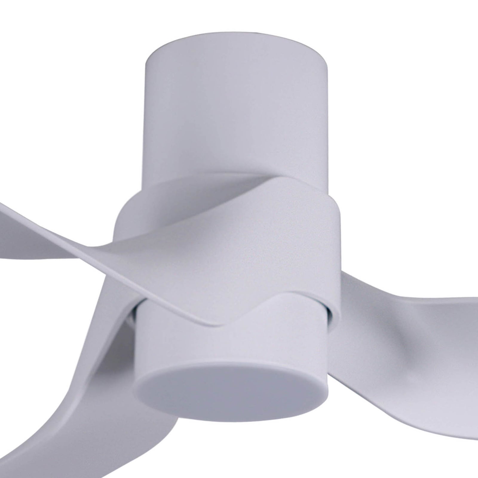 Nautica Deckenventilator mit Licht, weiß, leise - Beacon
