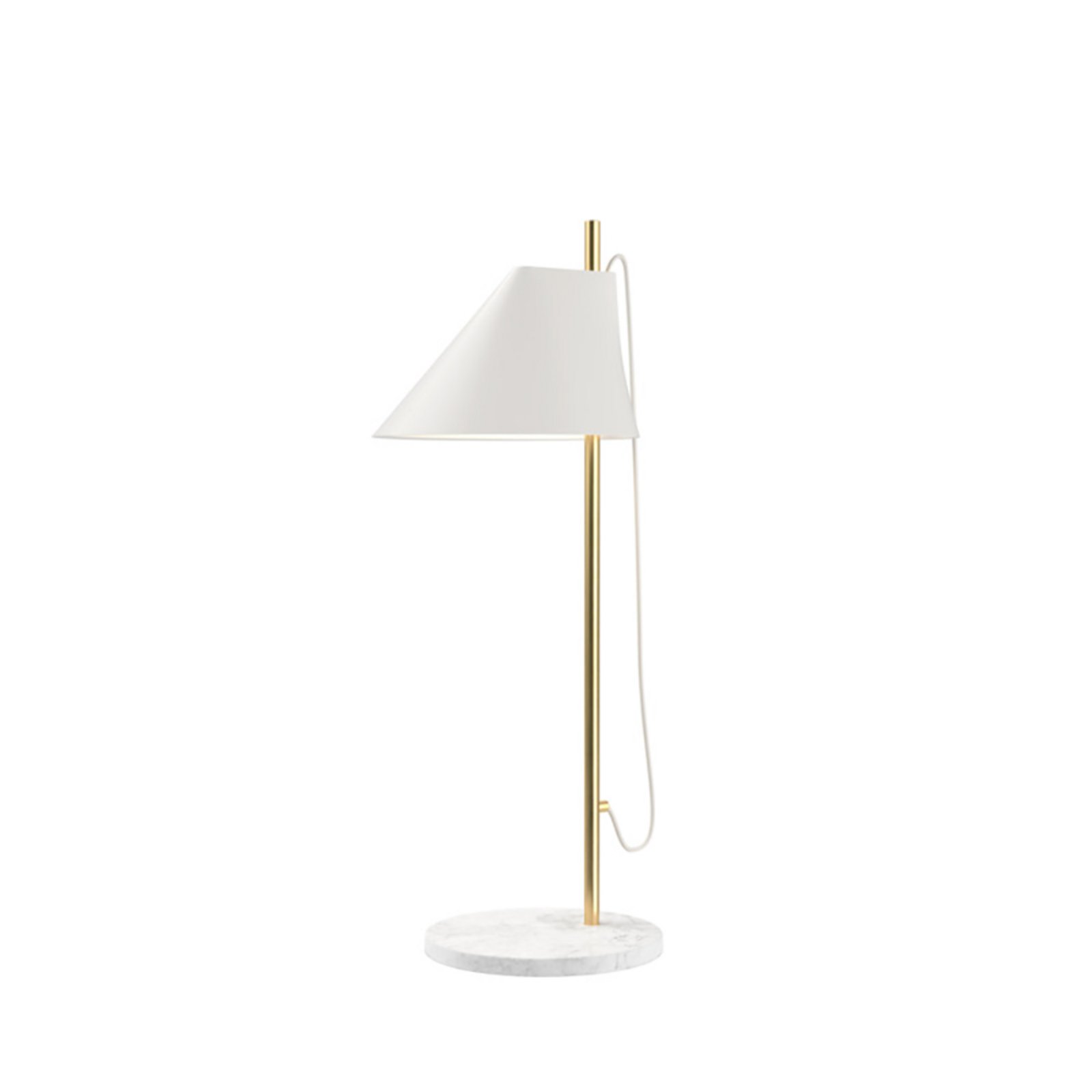 Yuh Lampă de Masă White/Brass - Louis Poulsen