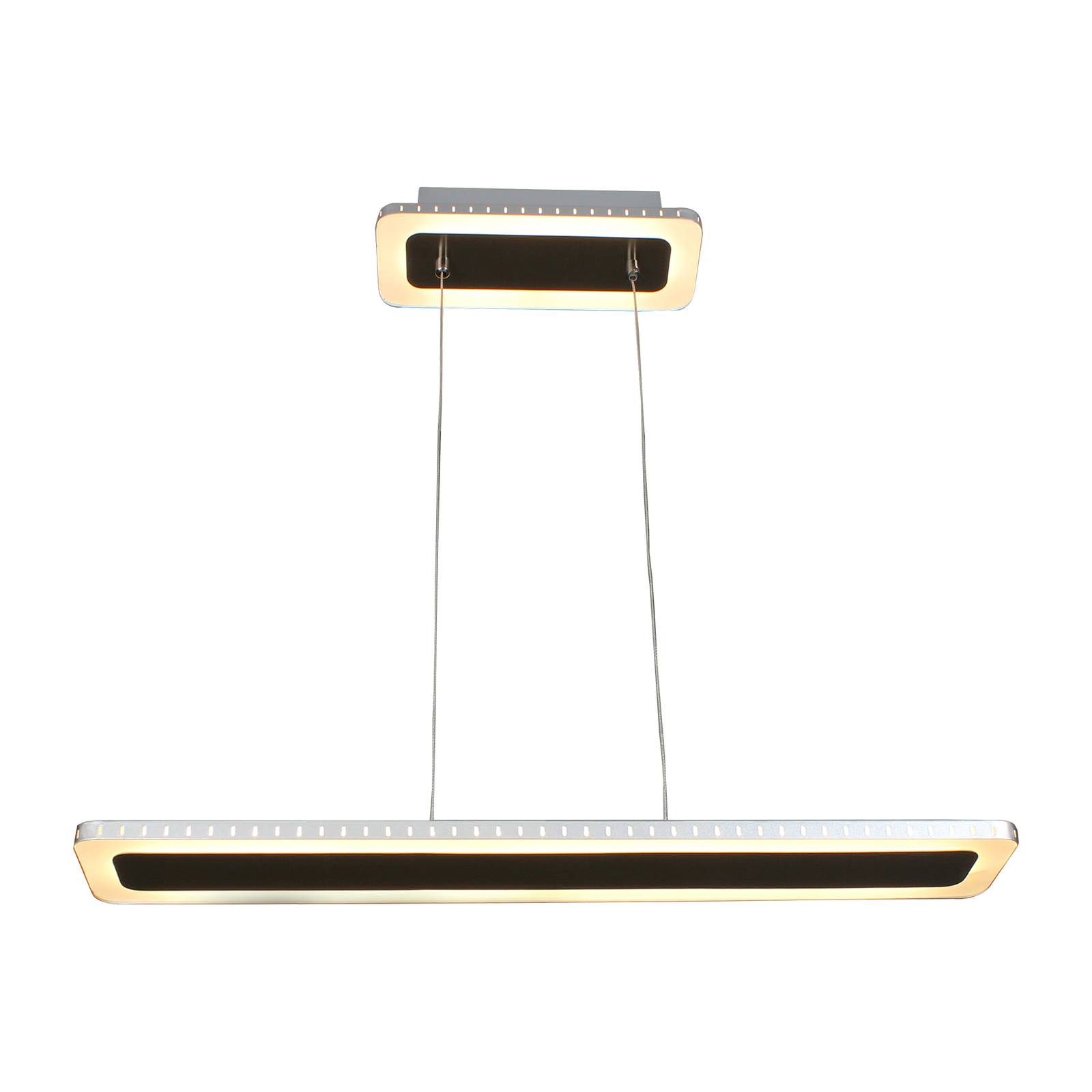 Suspension LED Solaris 3-step-dim 70 cm argentée