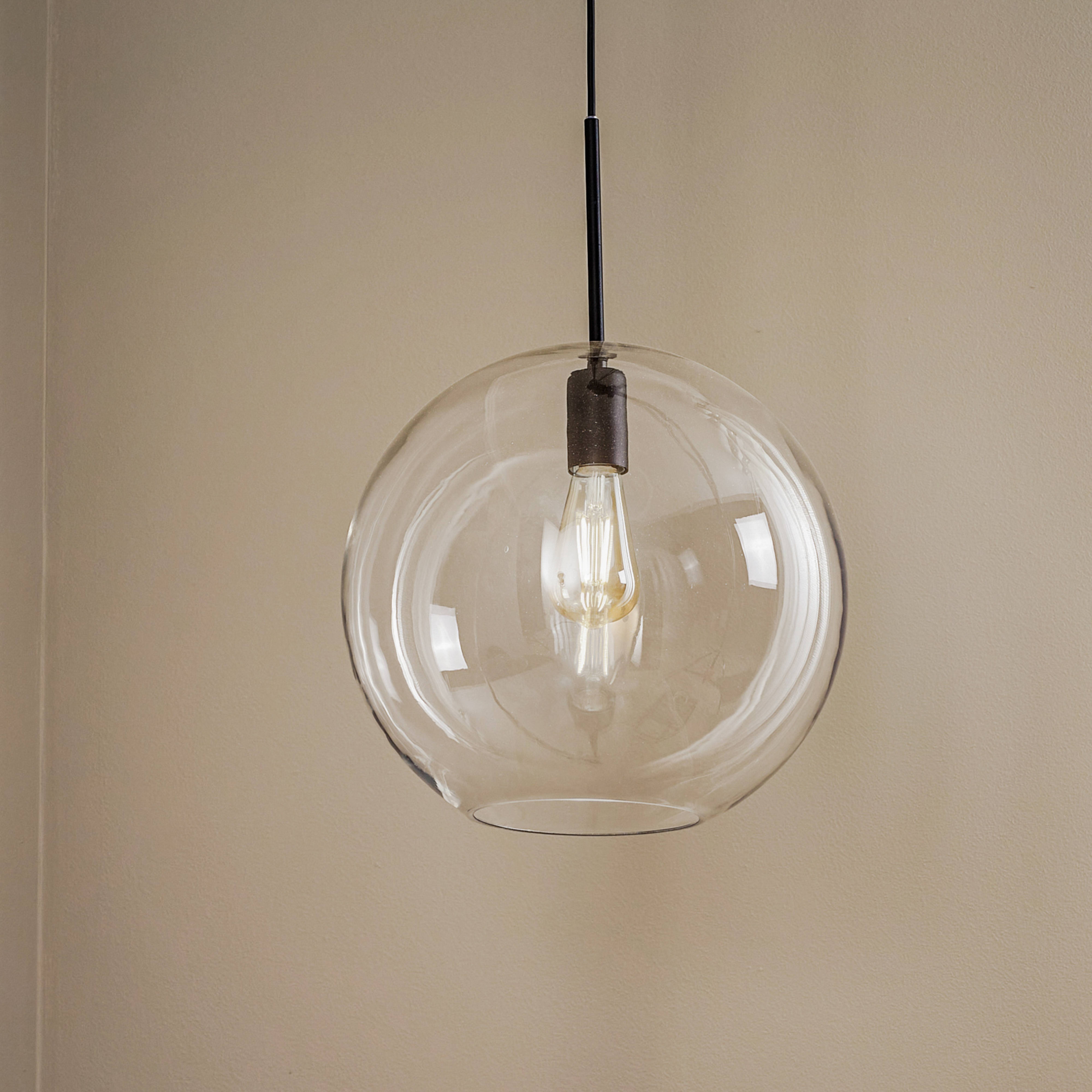 Hängeleuchte Sphere XL mit Glasschirm