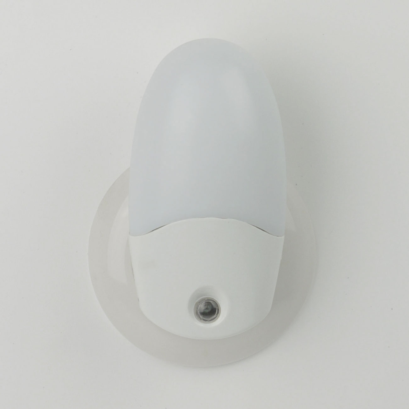 Lámpara nocturna LED Oval con sensor crepuscular