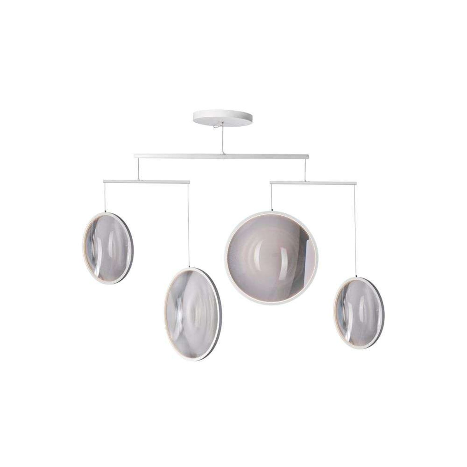 Focus 4 Lustră Pendul White - DCW