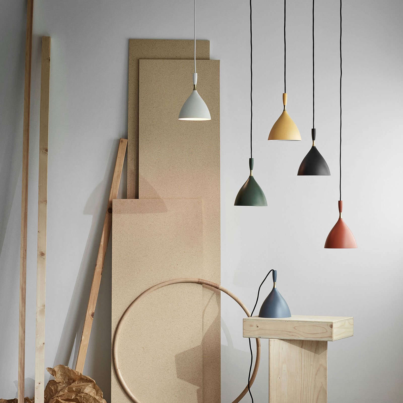 Dokka Pendelleuchte Light Yellow - Northern