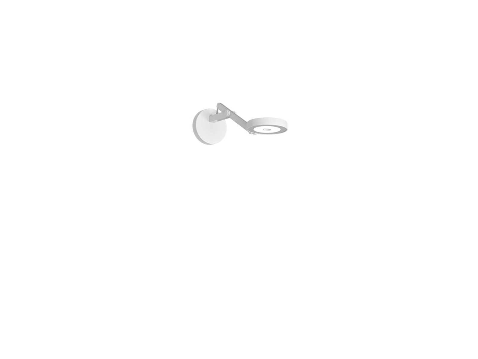 String W0 Aplică de Perete TW Matt White/Silver - Rotaliana