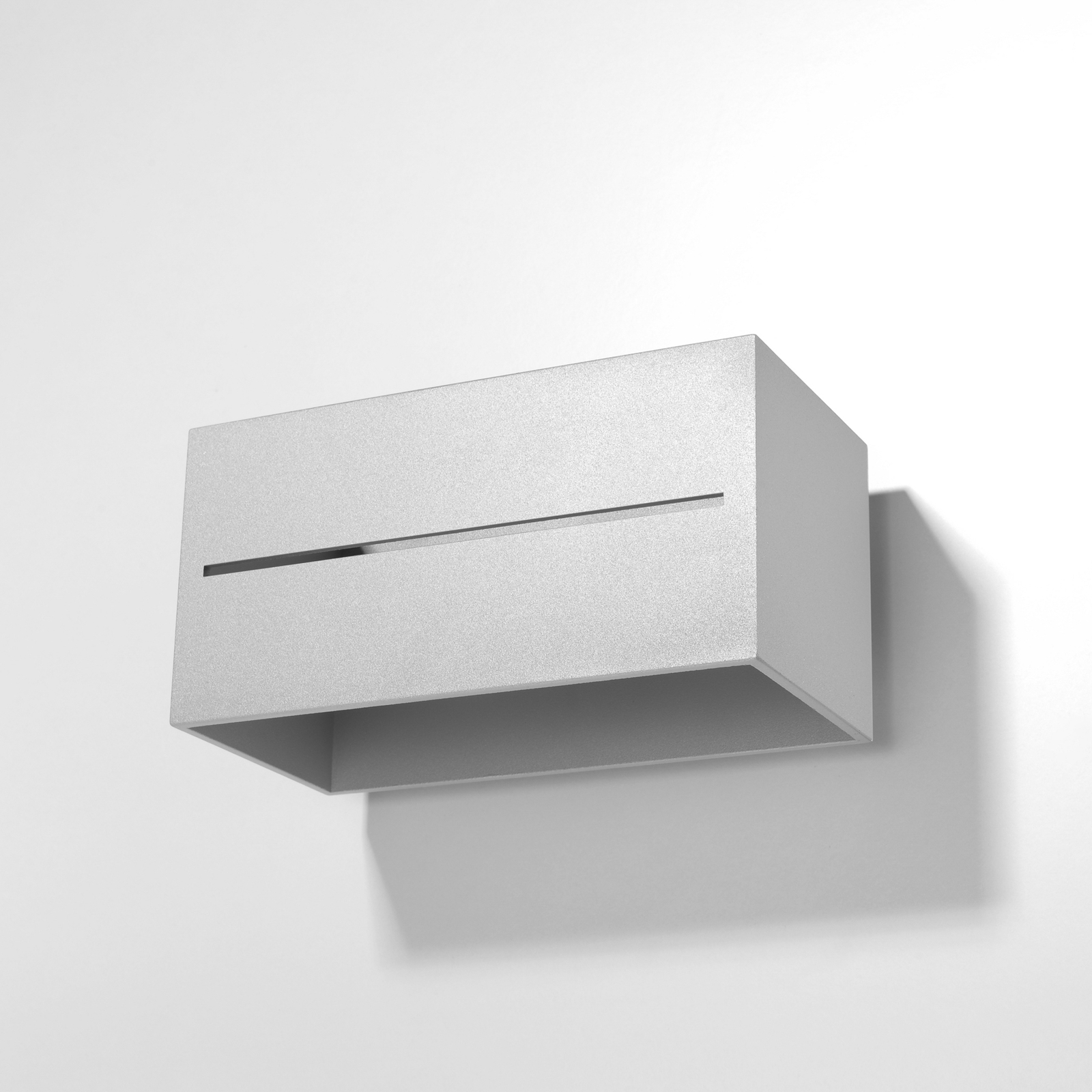 Euluna Aceline wall light, Up and Downlight grey
