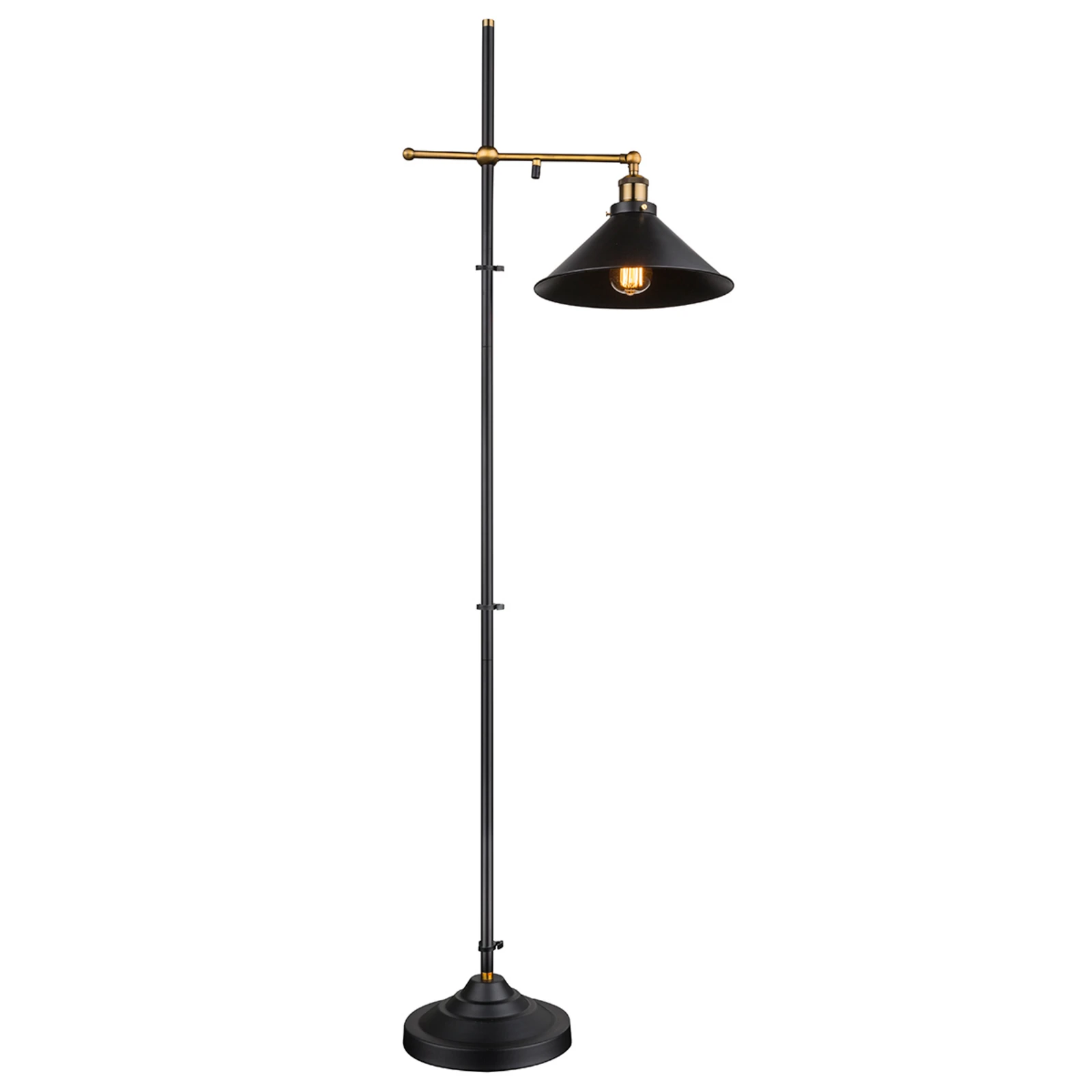 Lenius stāvlampa ar kustīgu abažūru