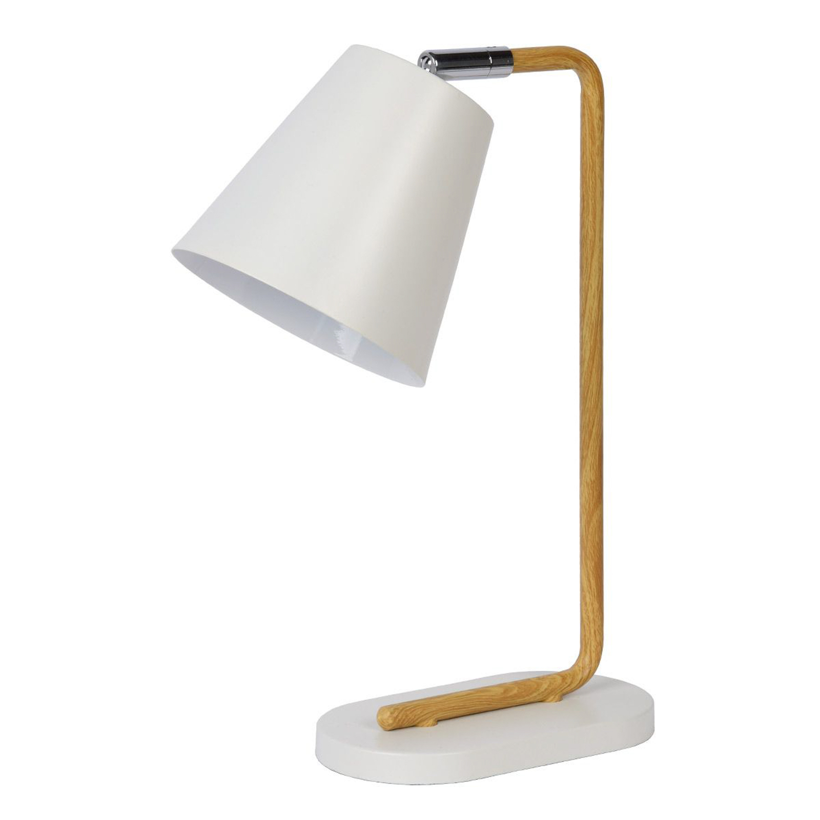 Cona - Table lamp with wood-look frame