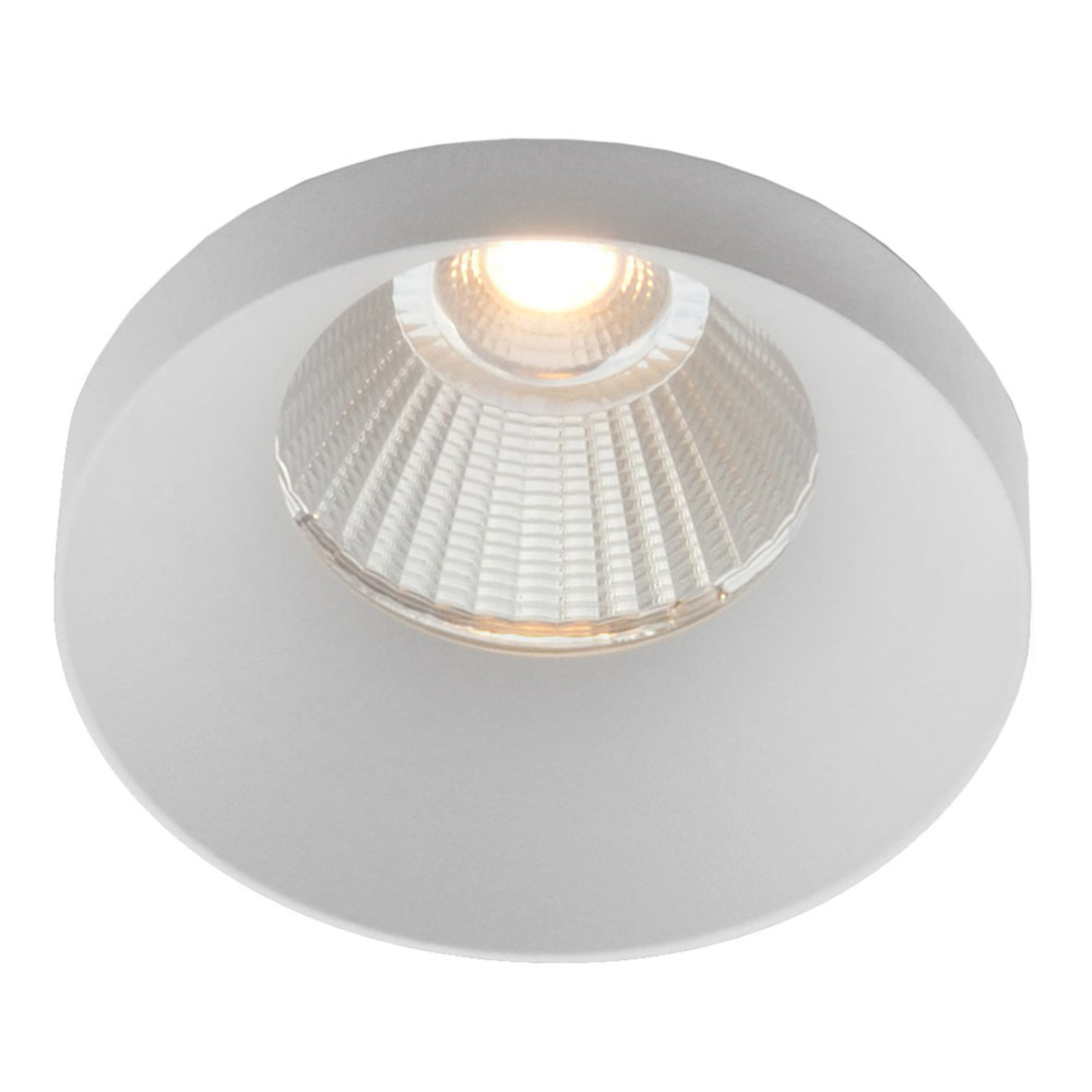 THE LIGHT GROUP GF design Owi downlight IP54 white 2,700 K, for Living / Dining Room, aluminium, 9 W, energy efficiency: A+, H: 1.3 cm