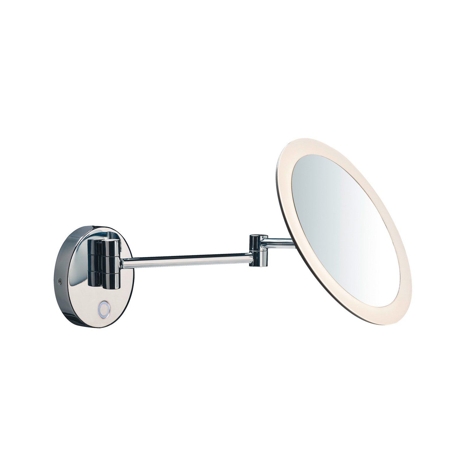SLV Maganda LED sieninis veidrodis apvalus reguliuojamas CCT