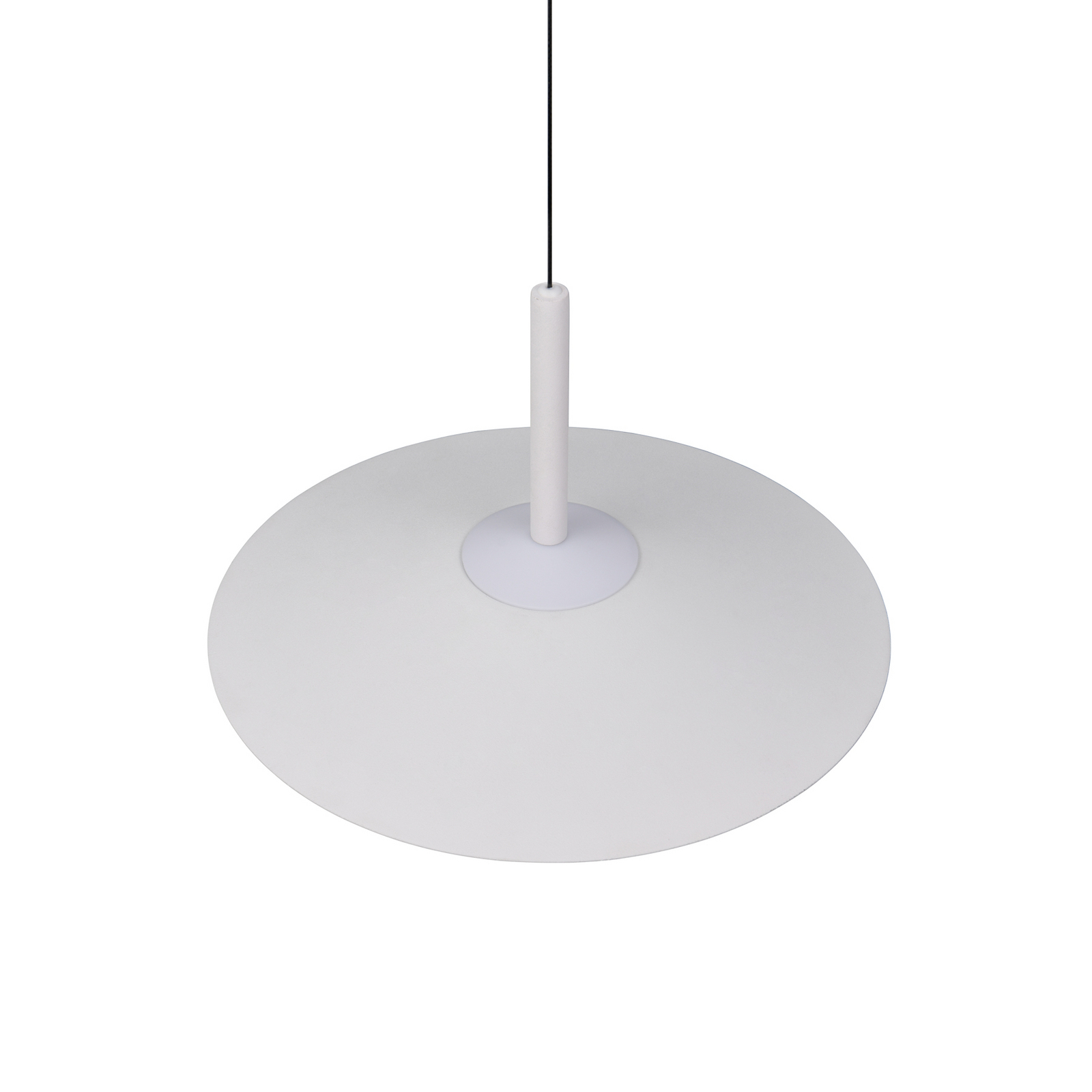 LED piekaramā lampa „Amalo“, matēti balta, Ø 30 cm, metāls, CCT LED piekaramā lampa „Amalo“, matēti balta, Ø 30 cm, metāls, CCT