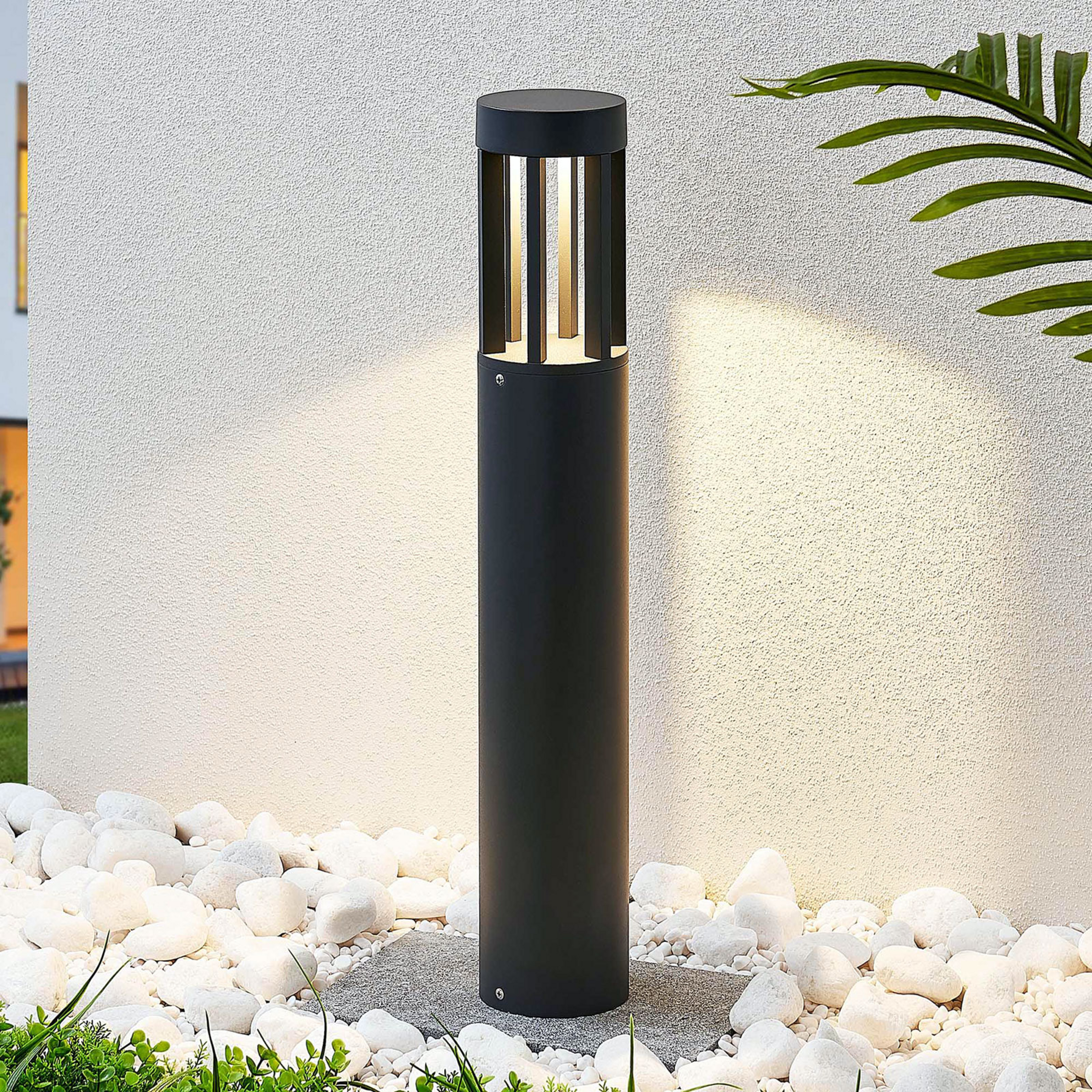 Jordis LED φως διαδρομής σε σκούρο γκρι