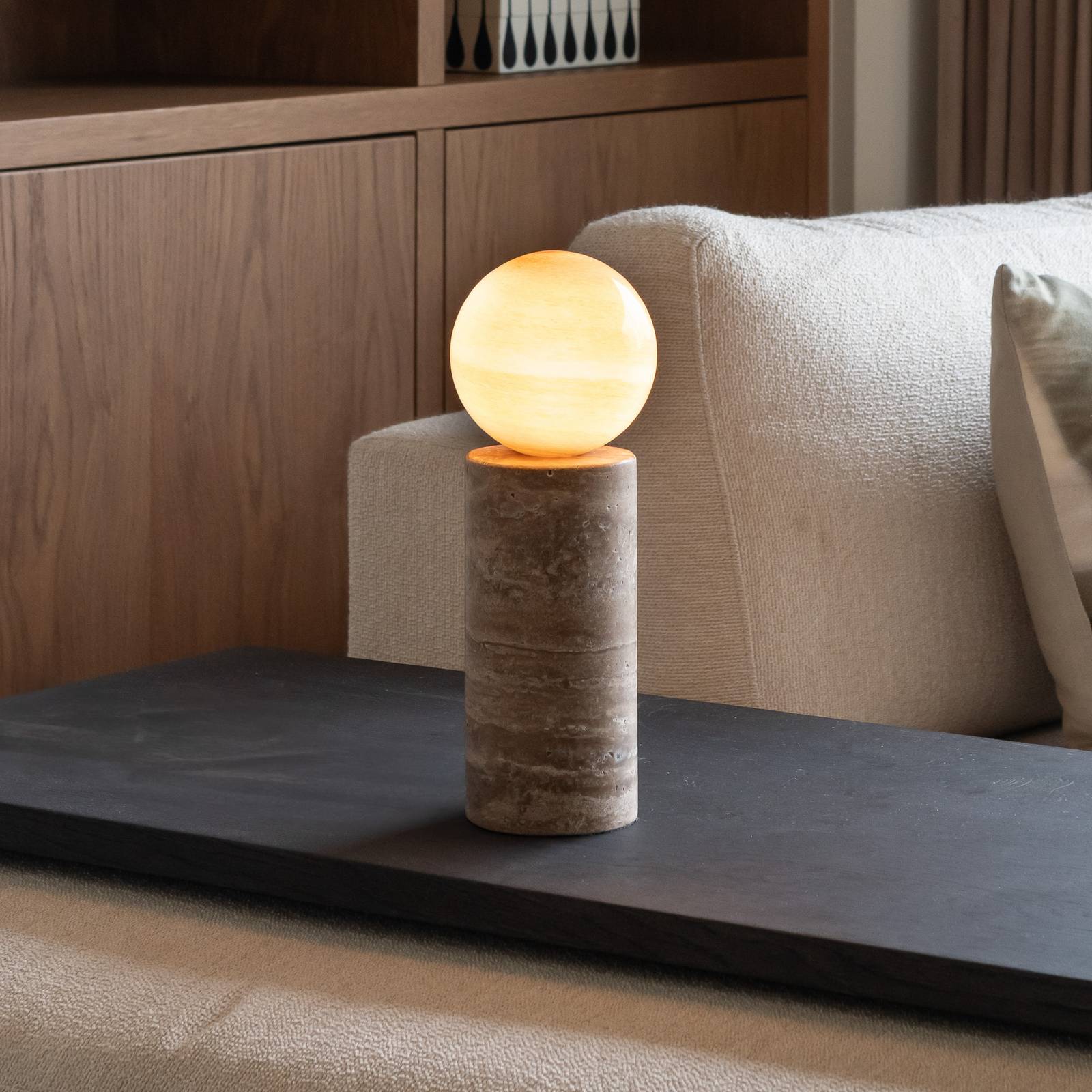 IT'S ABOUT ROMI Tischlampe Tivoli, sandfarben, Höhe 33 cm günstig online kaufen