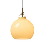 TOSCANA hanglamp, crème, Ø 27 cm, glas - Halo Design