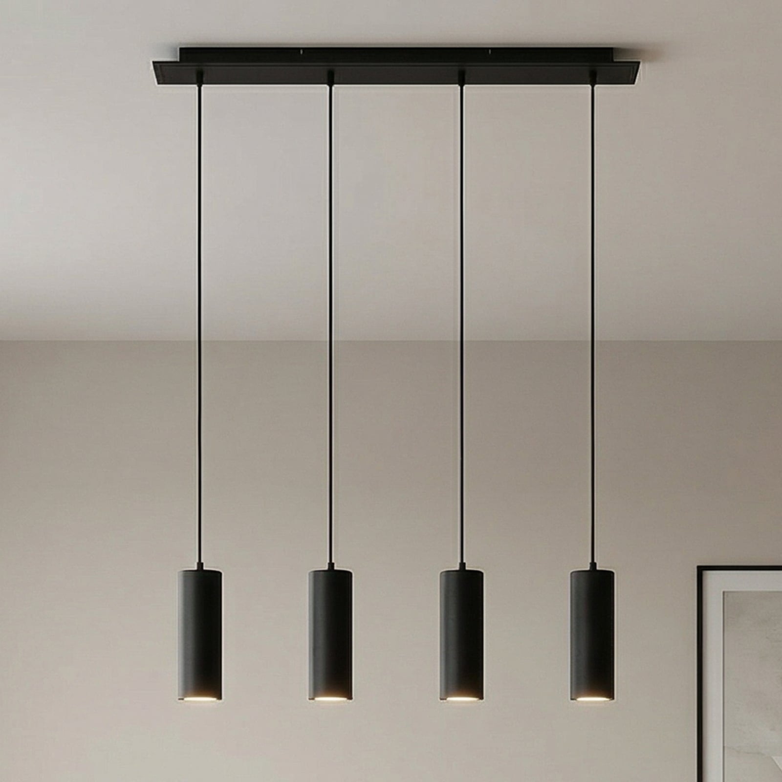 Joffrey Lámpara Colgante Black - Lindby