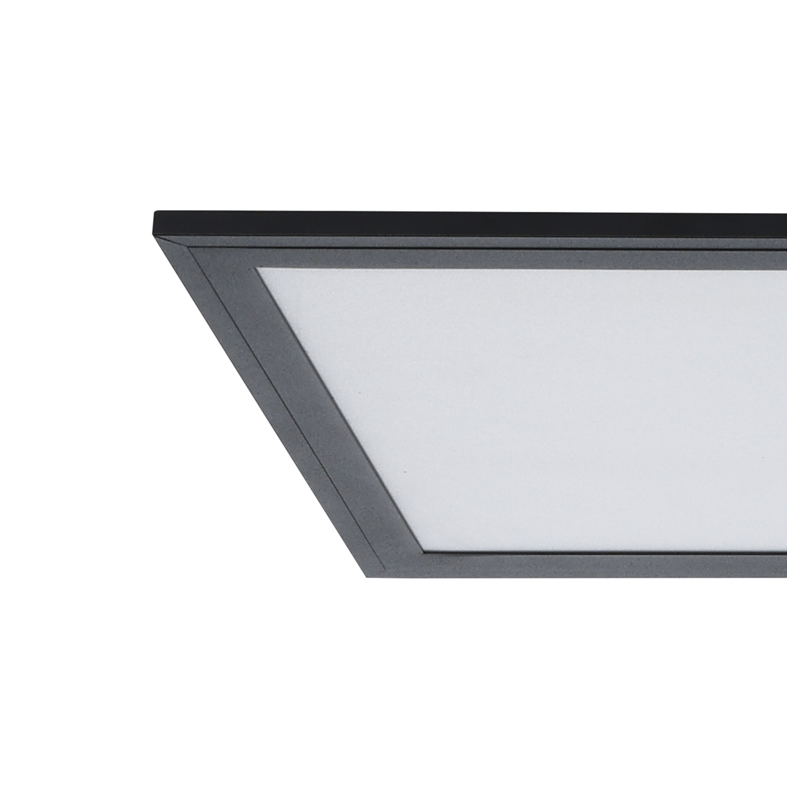 EGLO connect Salobrena-Z LED ceiling lamp, 120x30cm, black