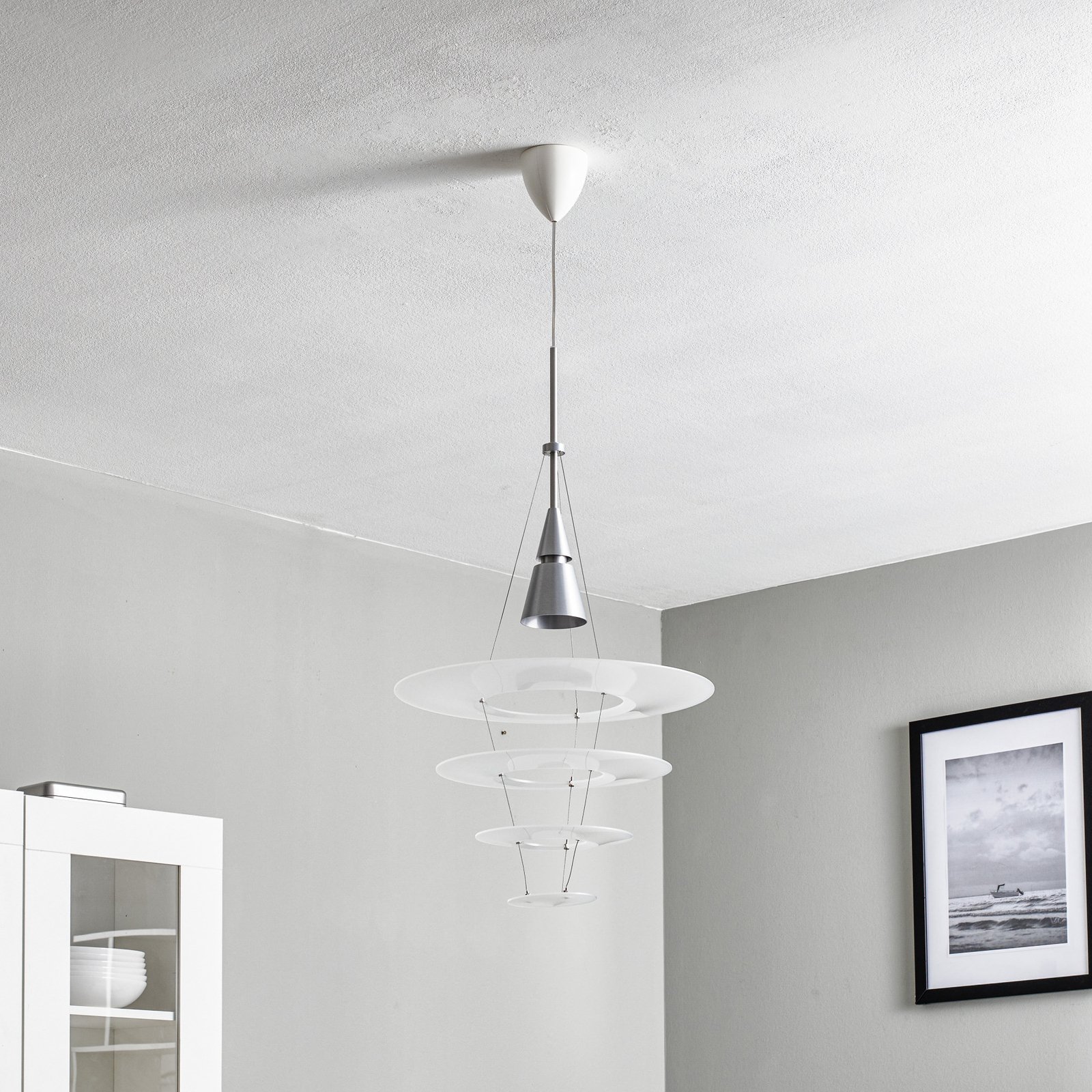 Enigma 425 Lampada a Sospensione Brushed Alu - Louis Poulsen