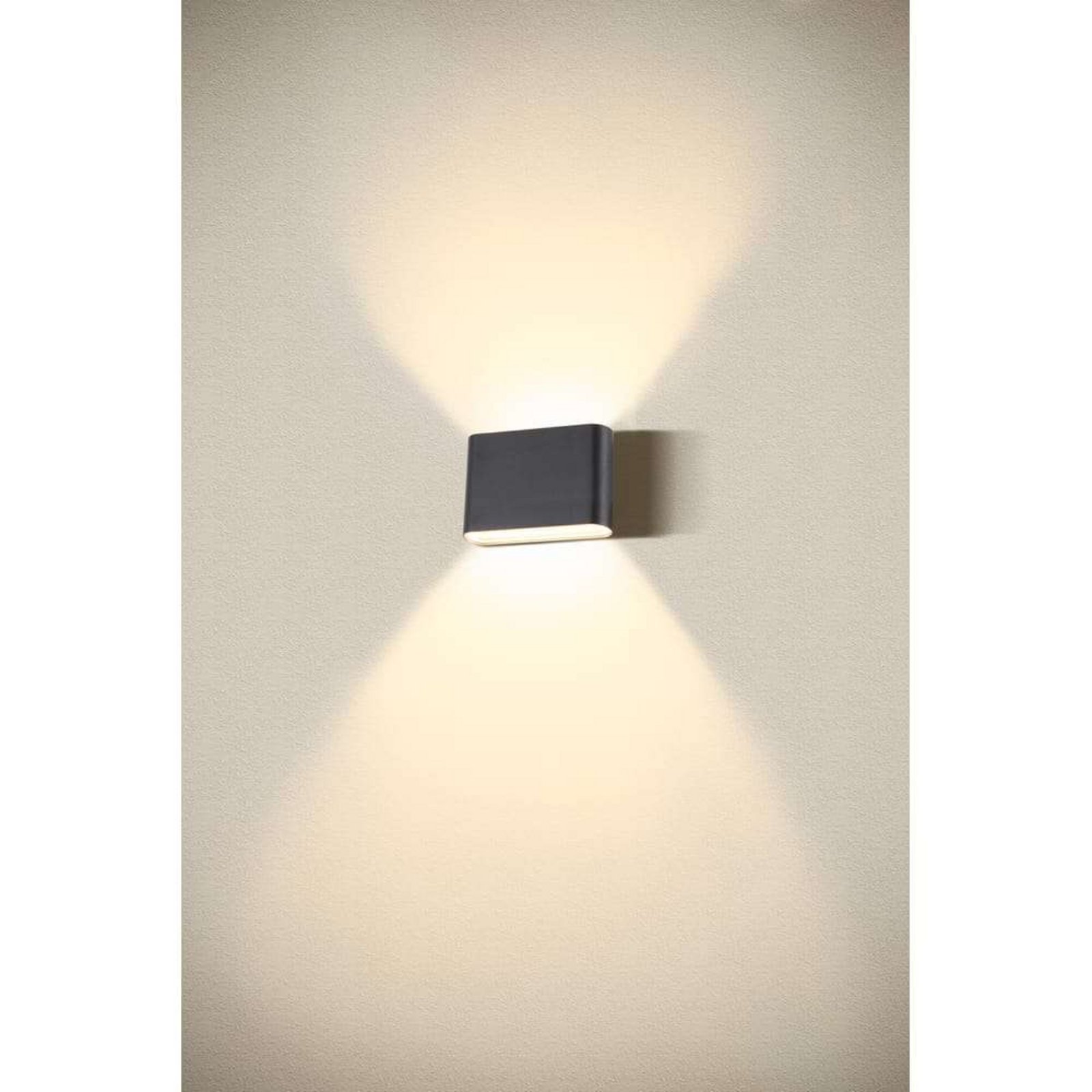 Oval 14 LED Aplica de Exterior IP65 Black - SLV