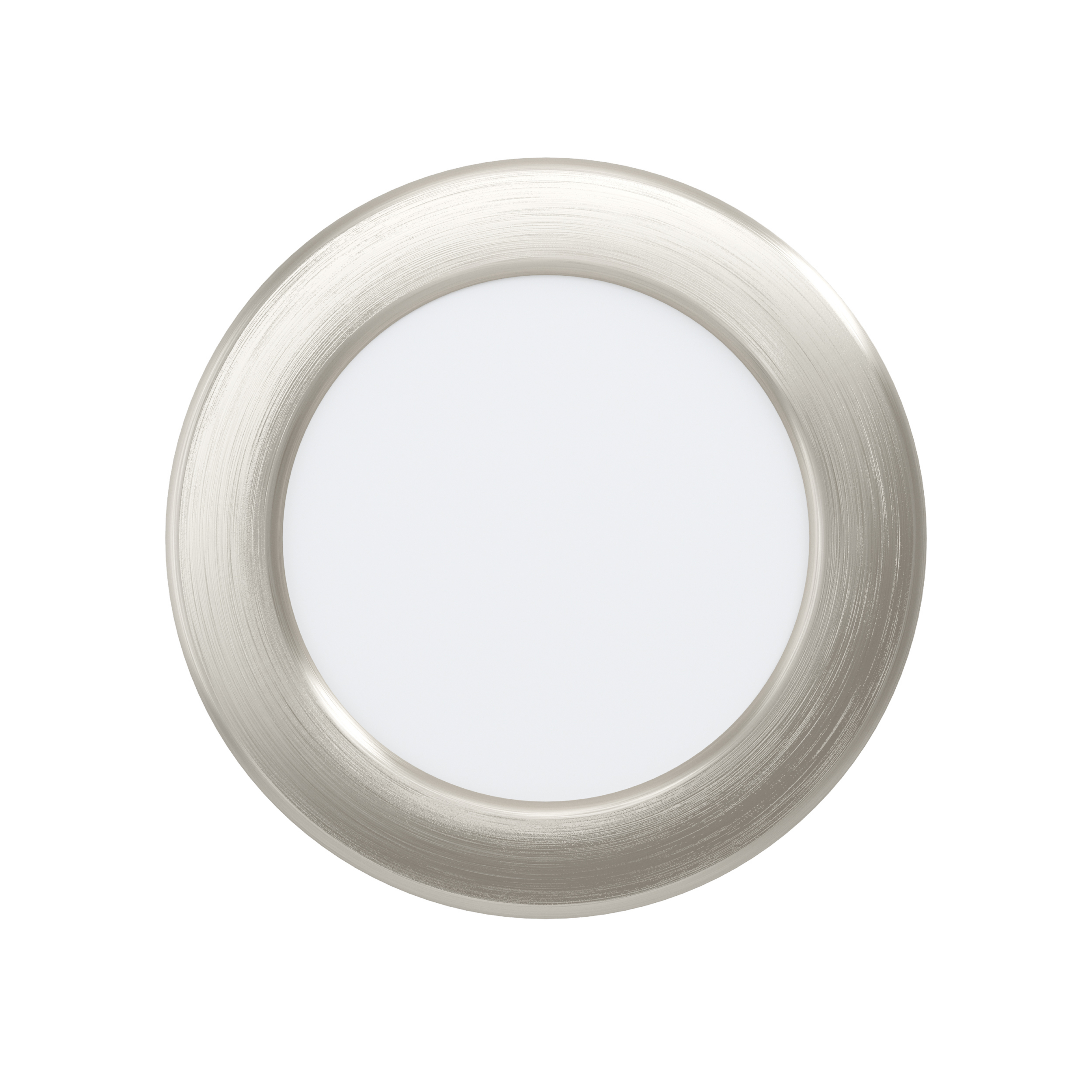 EGLO connect Smart LED iebūvējamais gaismeklis Fueva 6-Z, pelēks, Ø 12 cm
