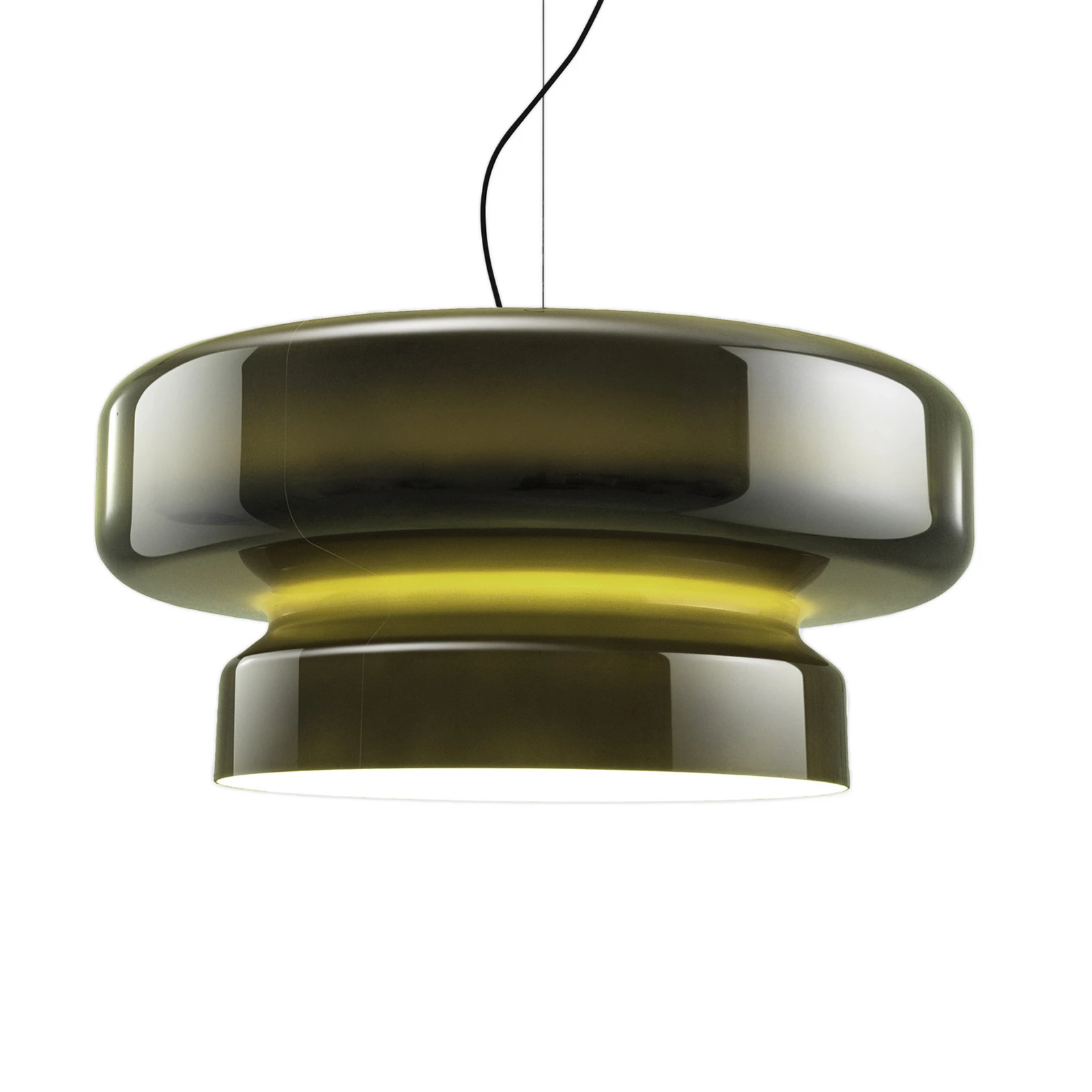 MARSET Bohemia LED a sospensione, Triac, verde