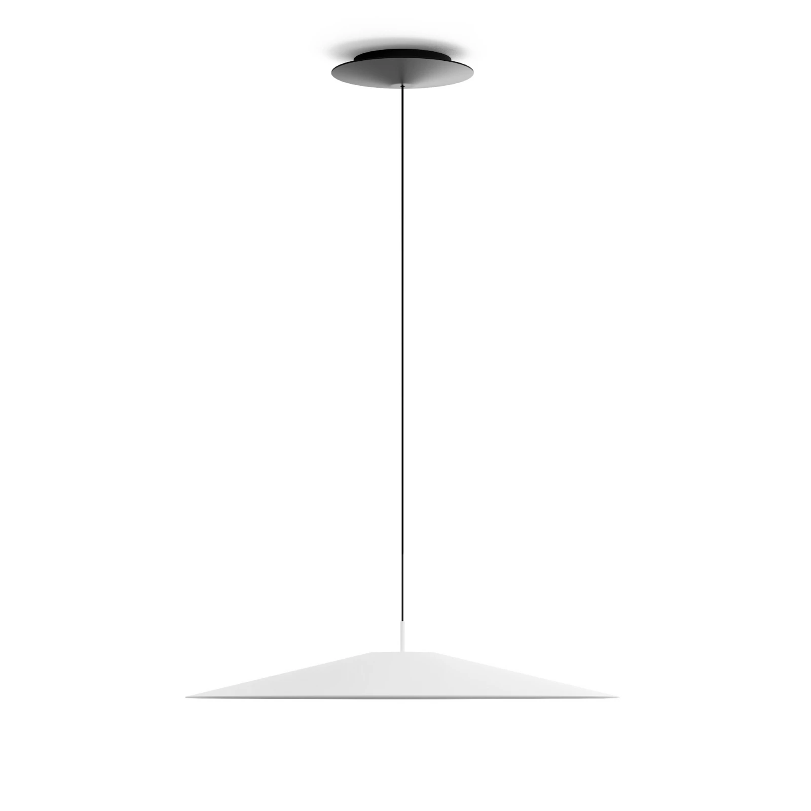 Luceplan Koinè LED-Hängeleuchte 927 Ø55cm weiß