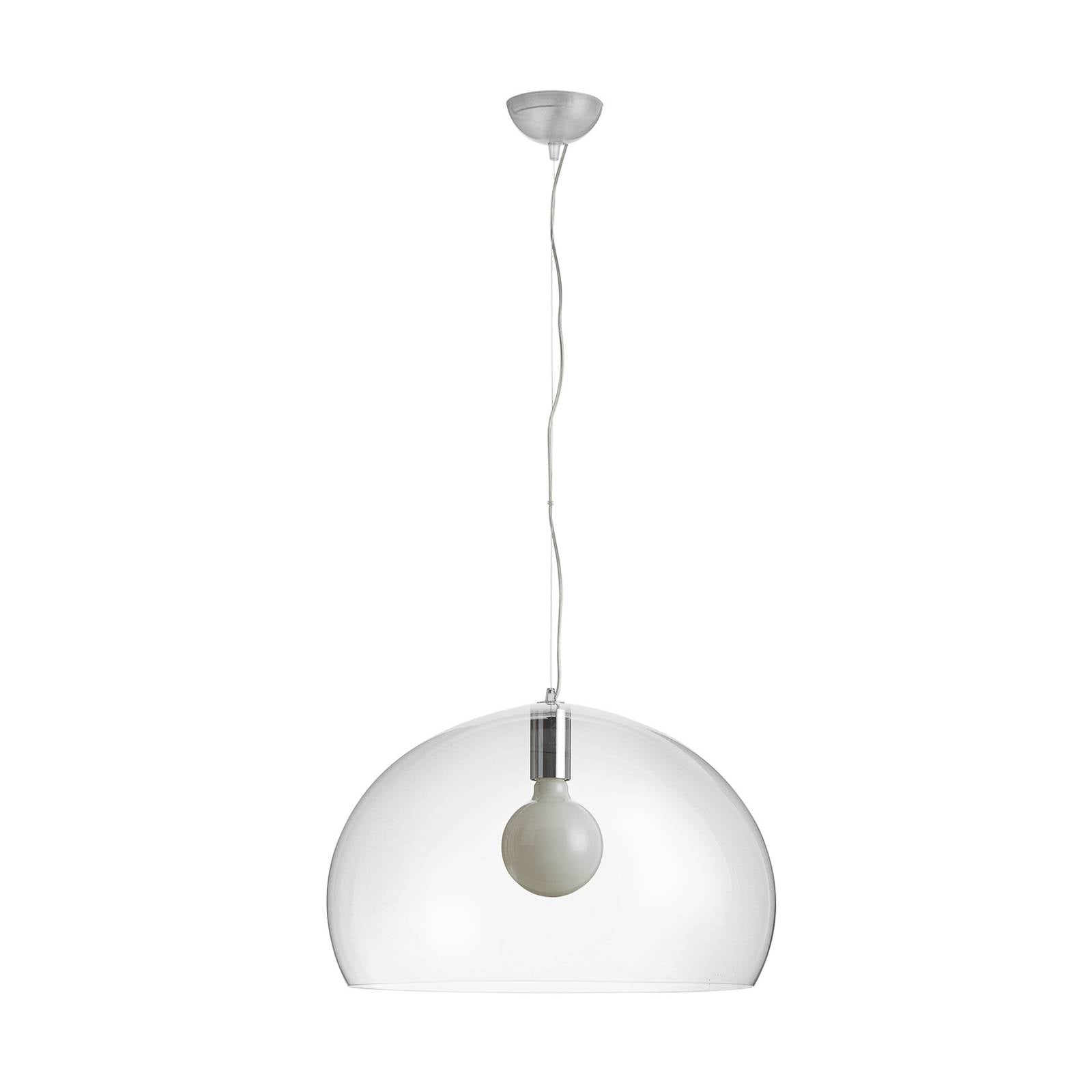 Kartell FL/Y - LED-Pendellampe, transparent