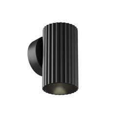 Maytoni Calipso væglampe, sort, metal, 10 cm, GU10