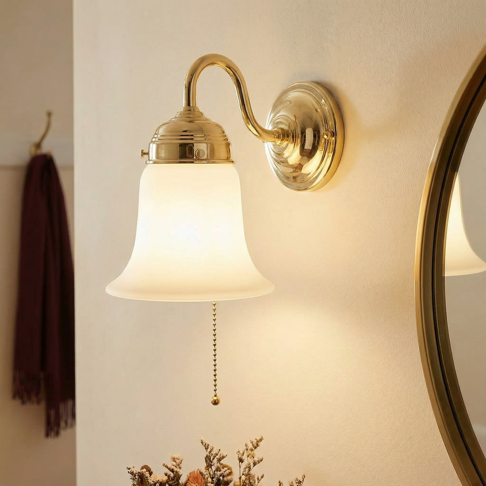 Sibille aplică din alamă lustruită