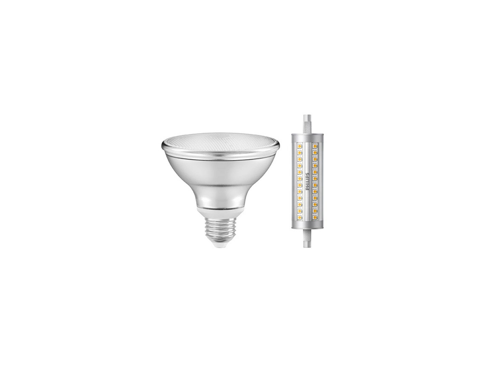 Lampadine Dim. R7s + Par30 Dim. E27 per Tress Grande - GN