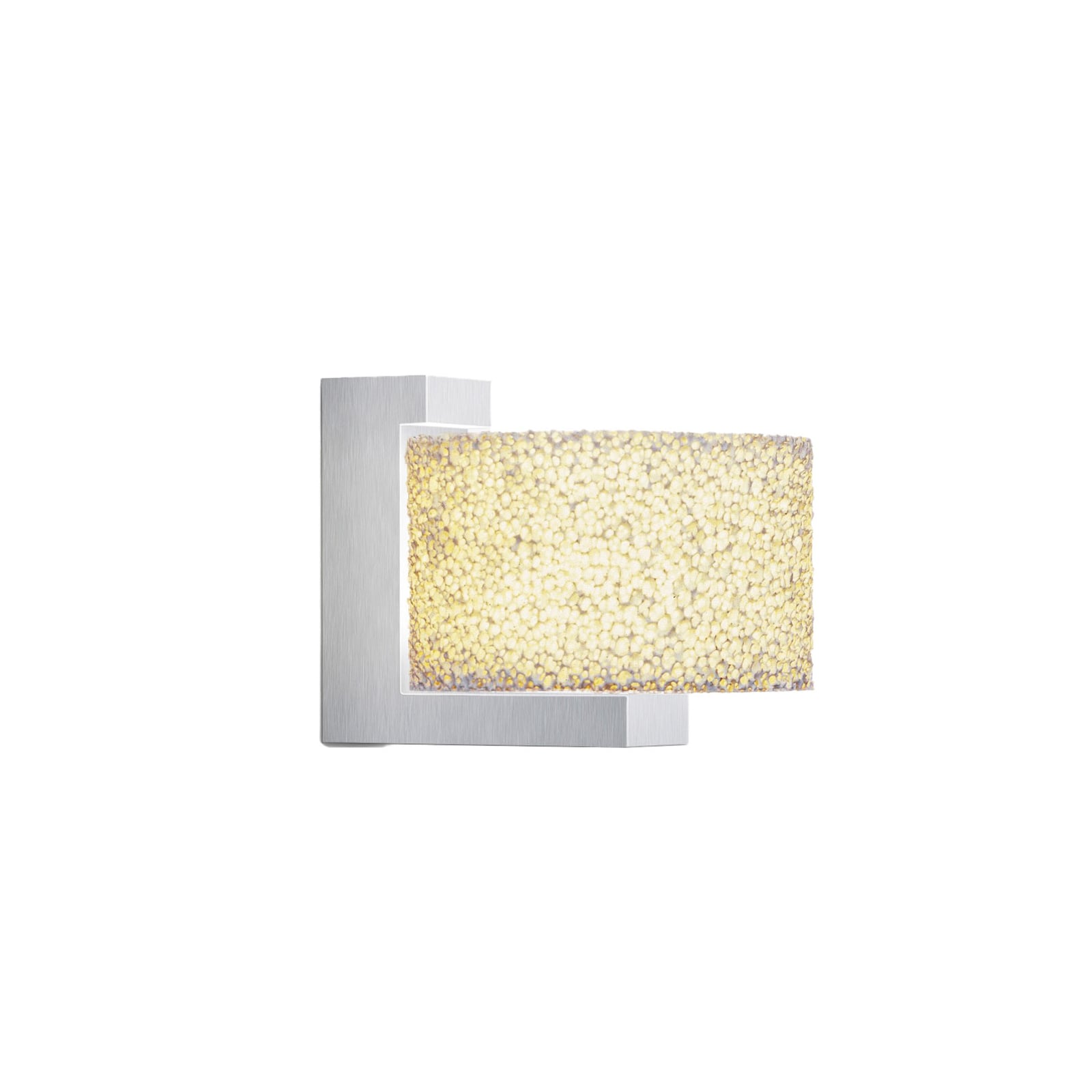 Reef LED wall light Brushed/White - serien.lighting