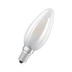 OSRAM LED lemputė žvakė matinė E14 4W 827 4 vnt