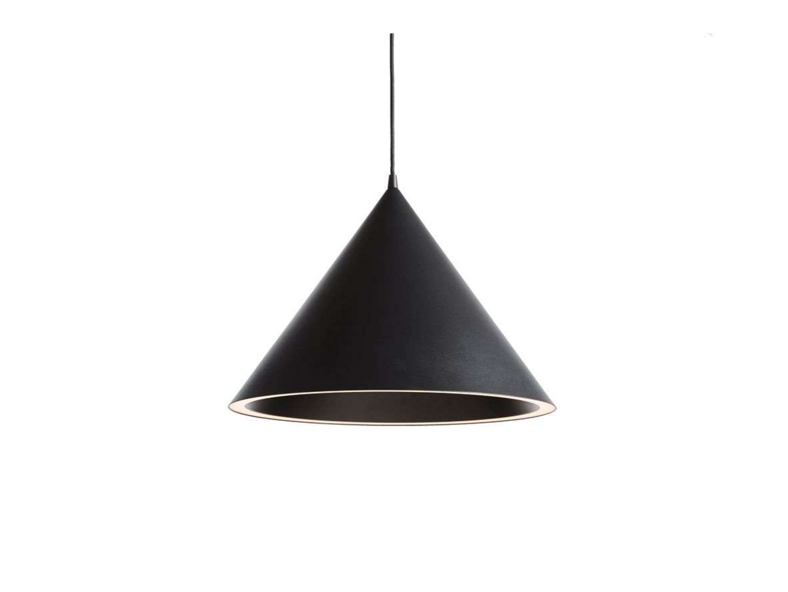 Annular Lampada a Sospensione Large Black - Woud