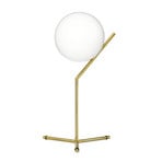 Lampa stołowa FLOS IC T1 High, szczotkowany mosiądz
