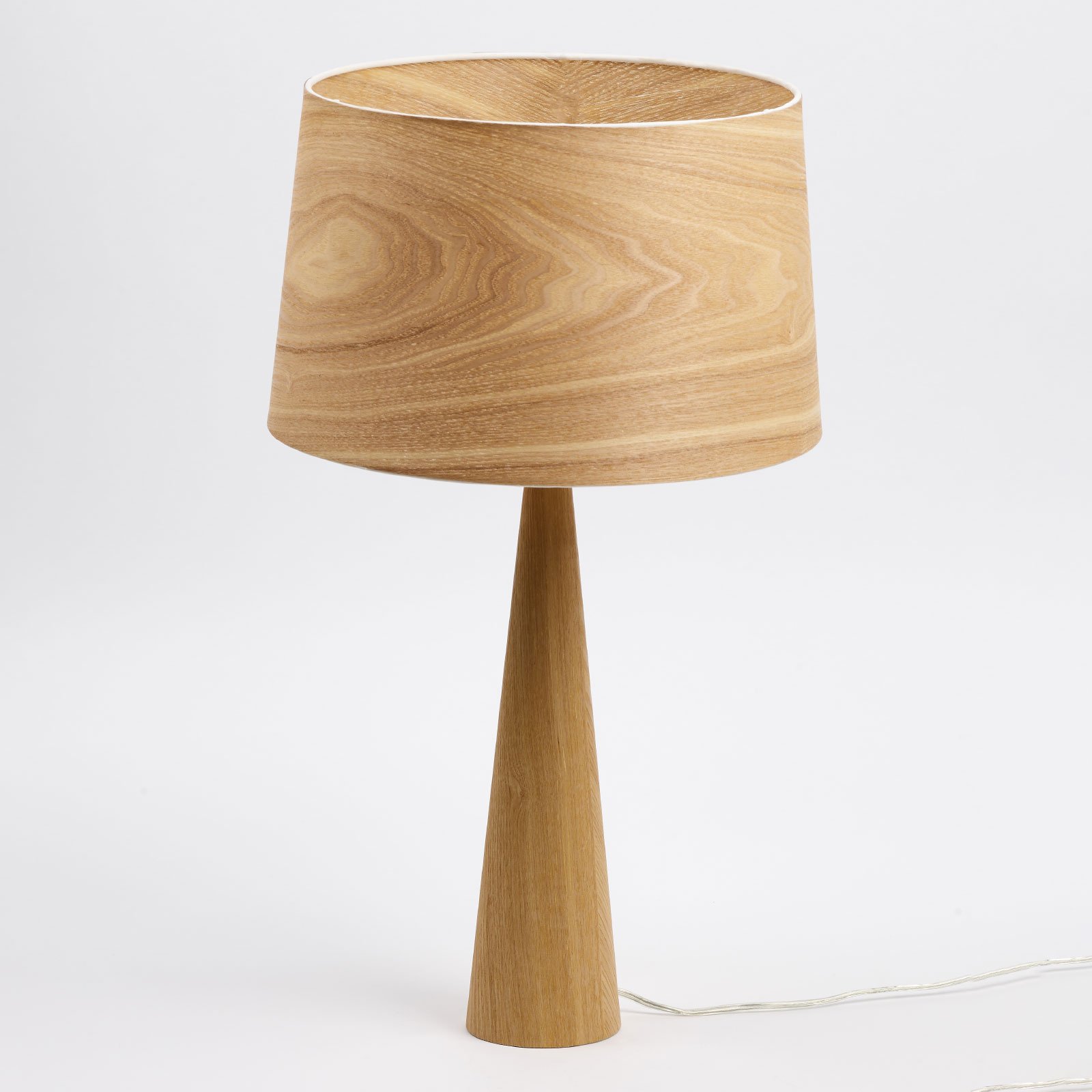 Totem LT stolna lampa u prirodnom izgledu drva