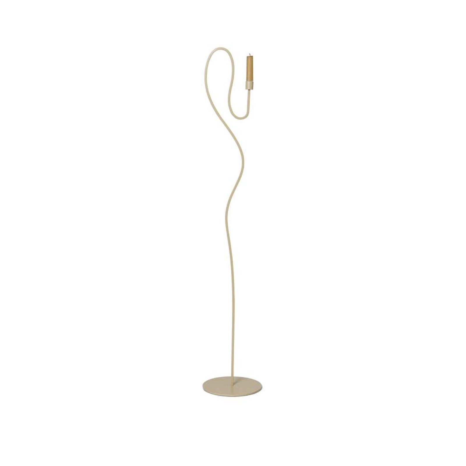 Valse Floor Candle Holder Cashmere - Ferm Living