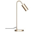 Lampa stołowa Curve marki By Rydéns, matowe złoto, metal, GU10