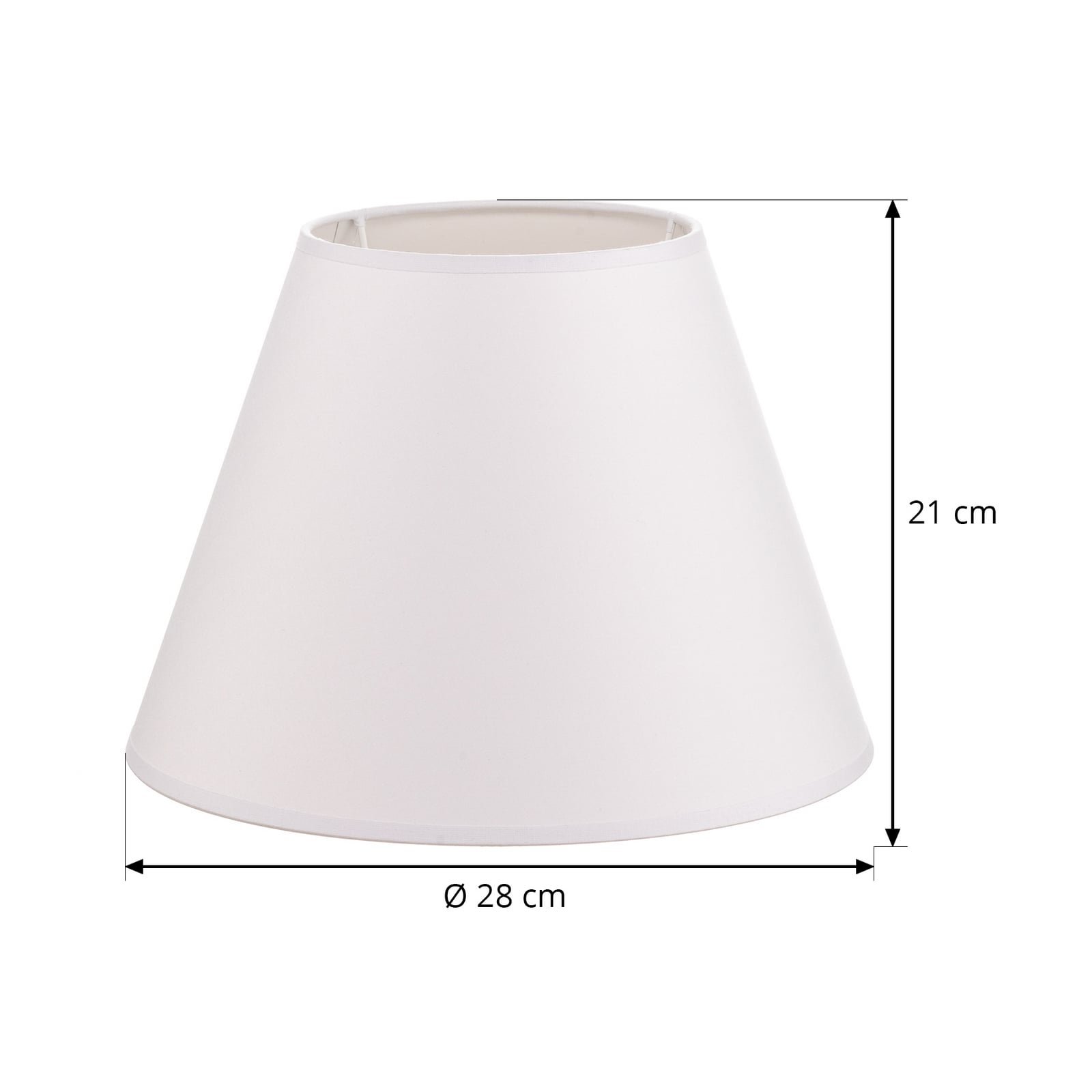 Sofia lámpabúra, magasság 21 cm, fehér Sofia lámpabúra, magasság 21 cm, fehér
