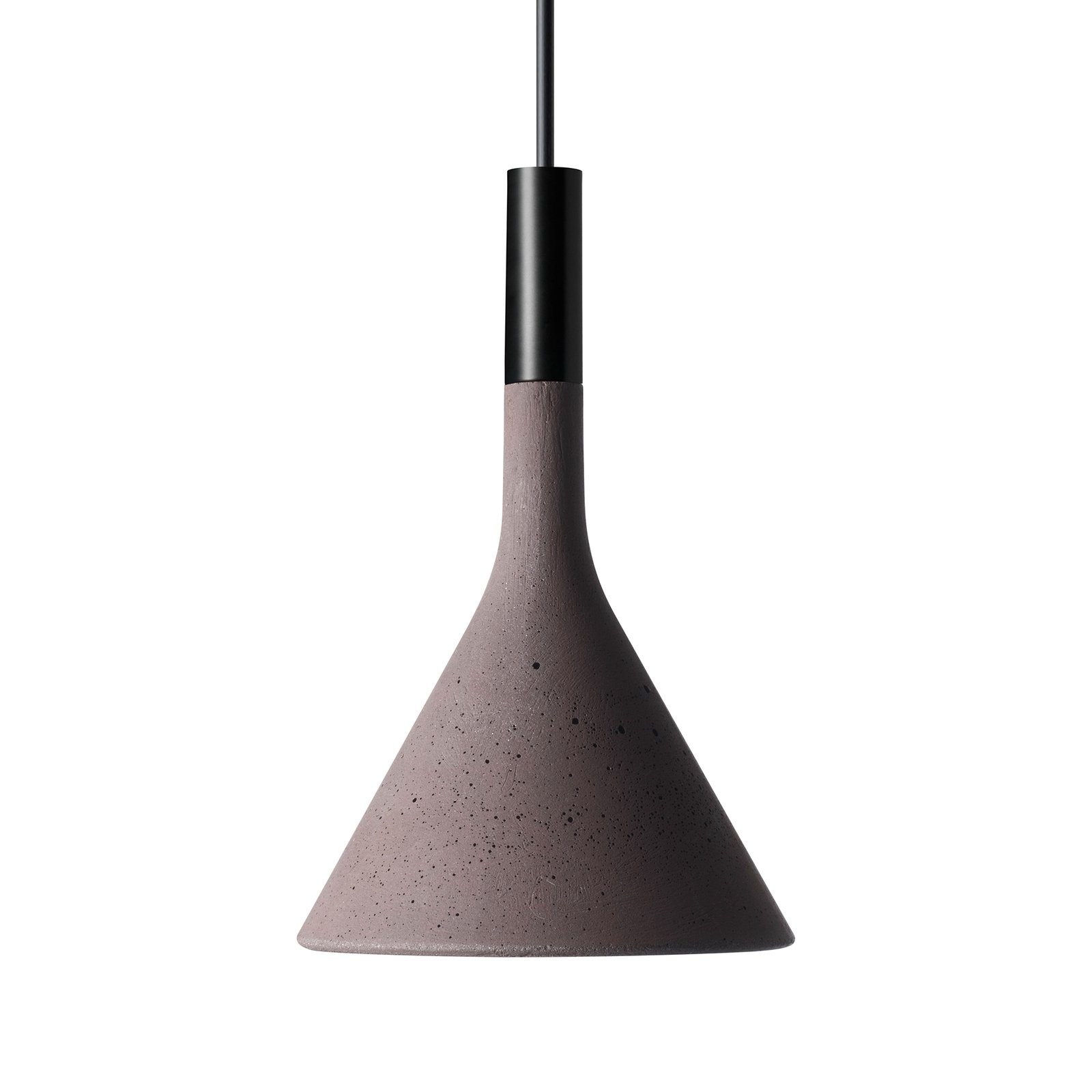 Foscarini Aplomb Mini hanglamp van beton bruin