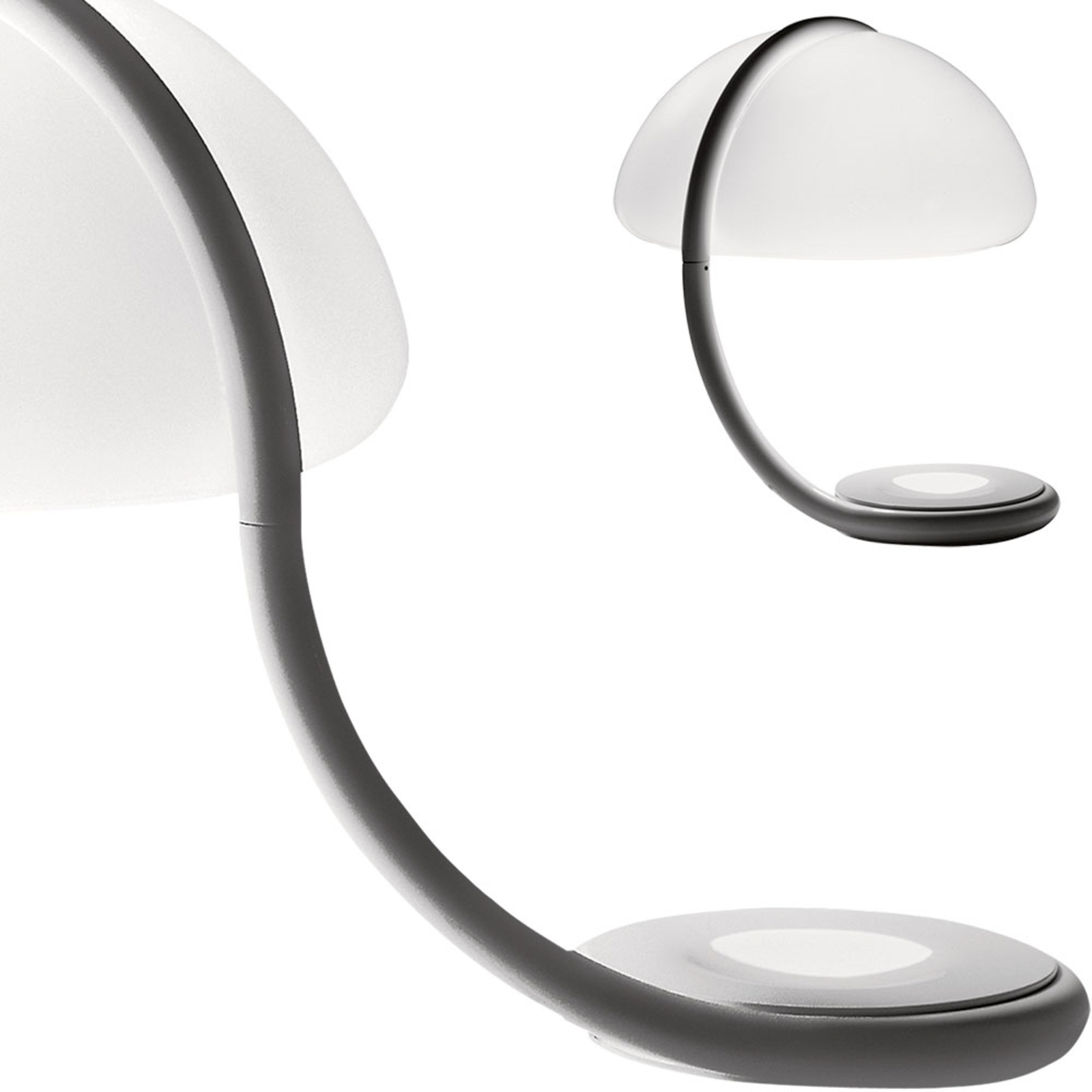 Serpente Lampadar White - Martinelli Luce